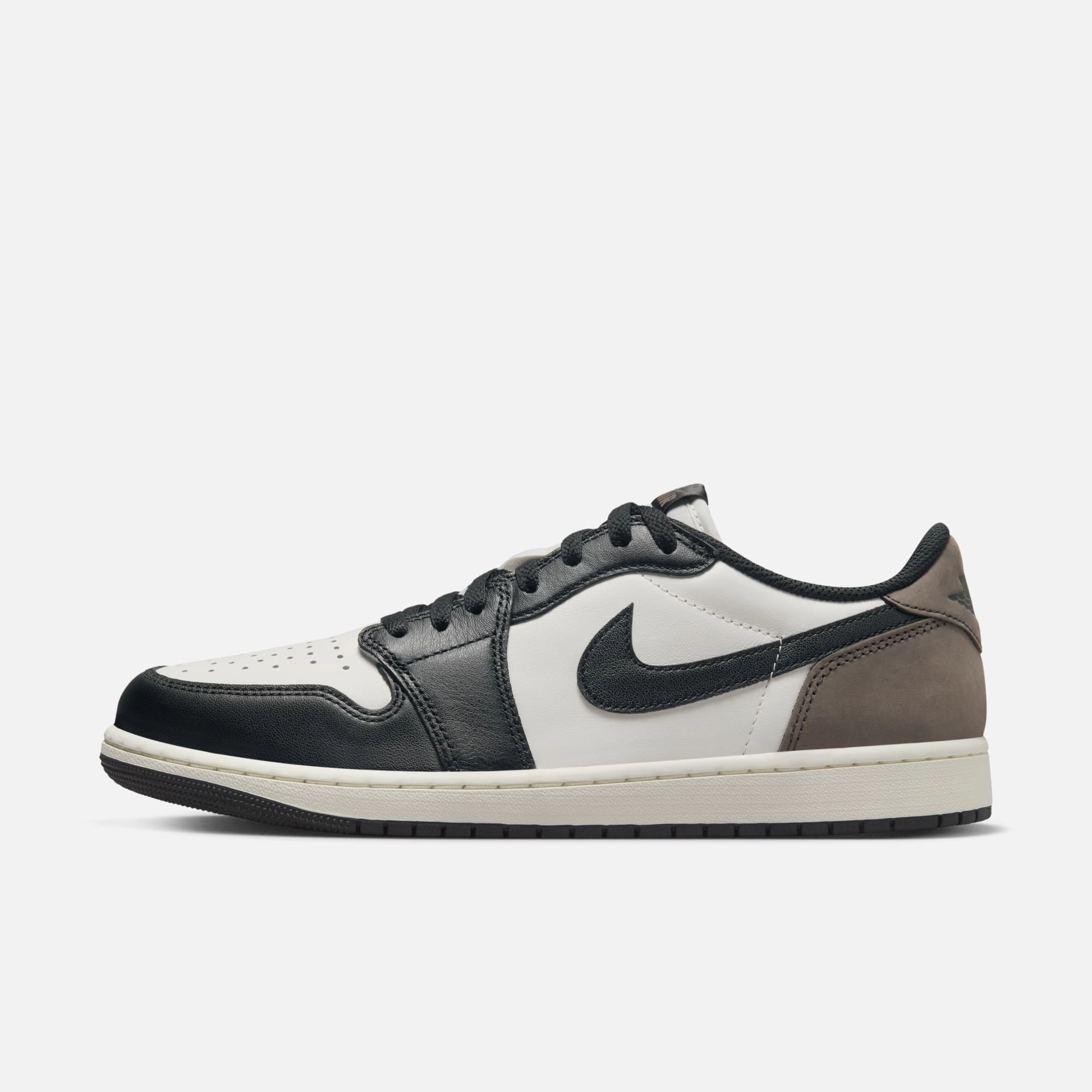 (Men's) Air Jordan 1 Low OG 'Mocha / Palomino' (2024) CZ0790-102 Authentic Air Jordan 1 in premium leather