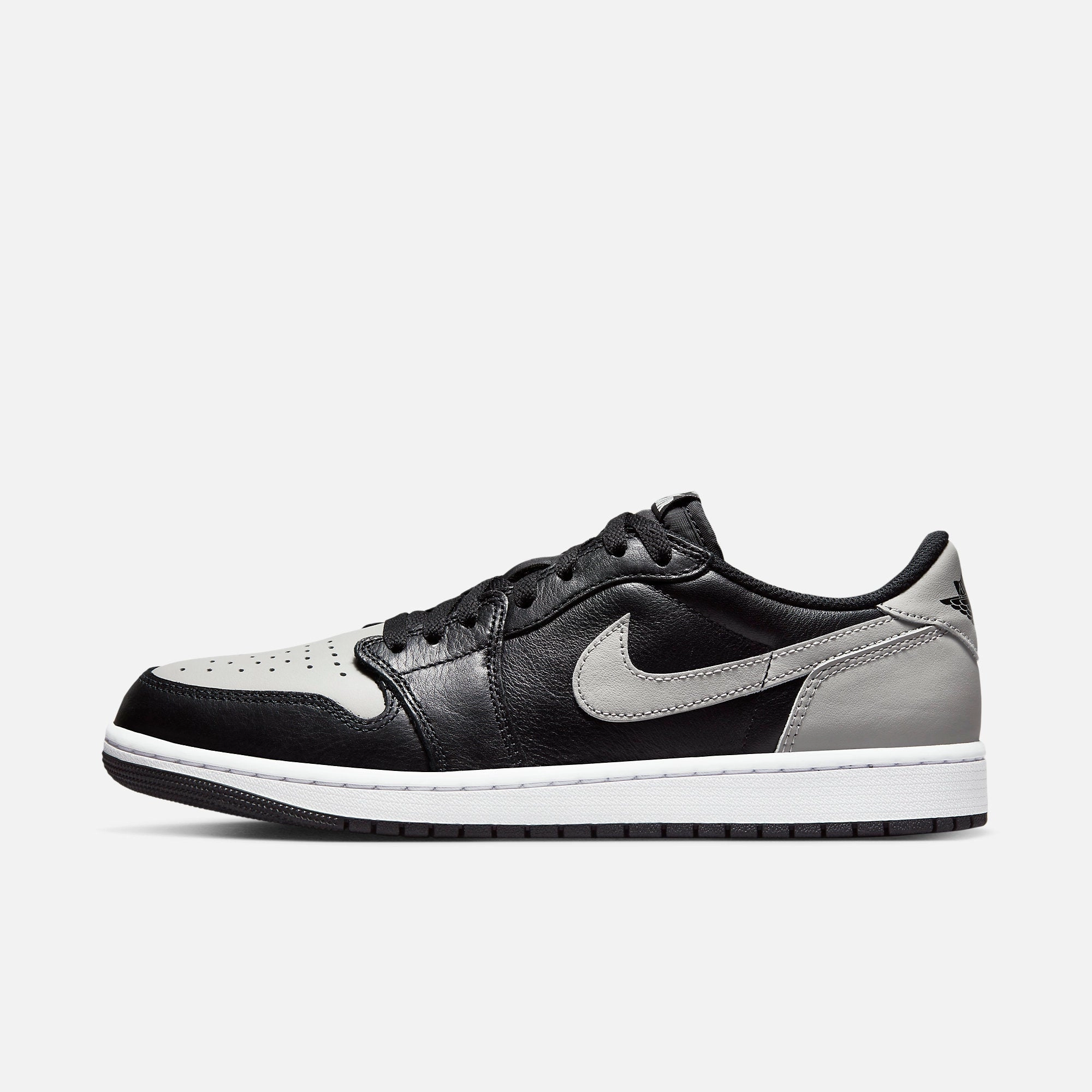 (Men's) Air Jordan 1 Low OG 'Shadow' (2024) CZ0790-003 Authentic Air Jordan 1 in premium leather