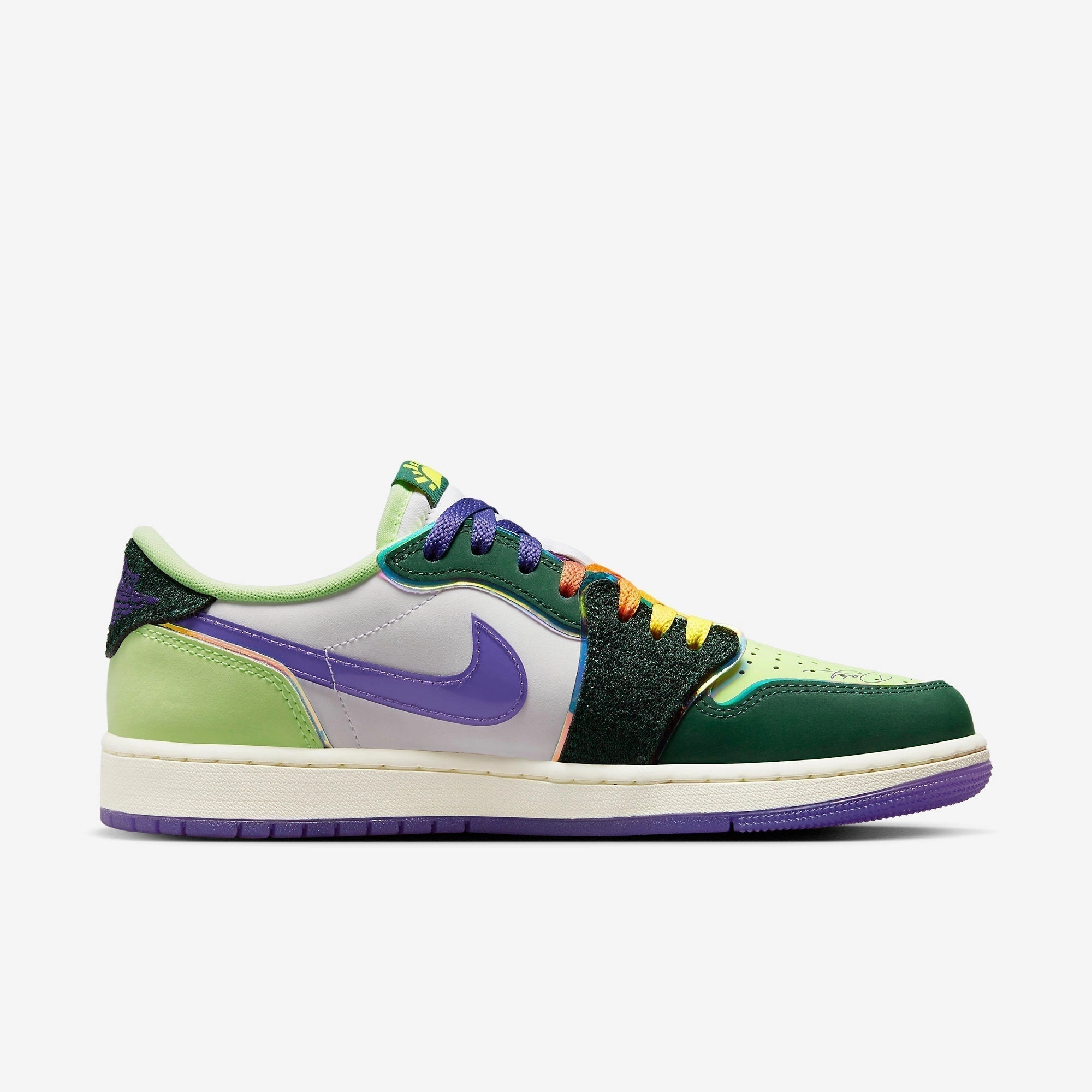 (Men's) Air Jordan 1 Low OG DB18 x Riddhi Mahajan 'Doernbecher' (2023) FD9665-351 Air Jordan 1 Timeless Heritage Shoes