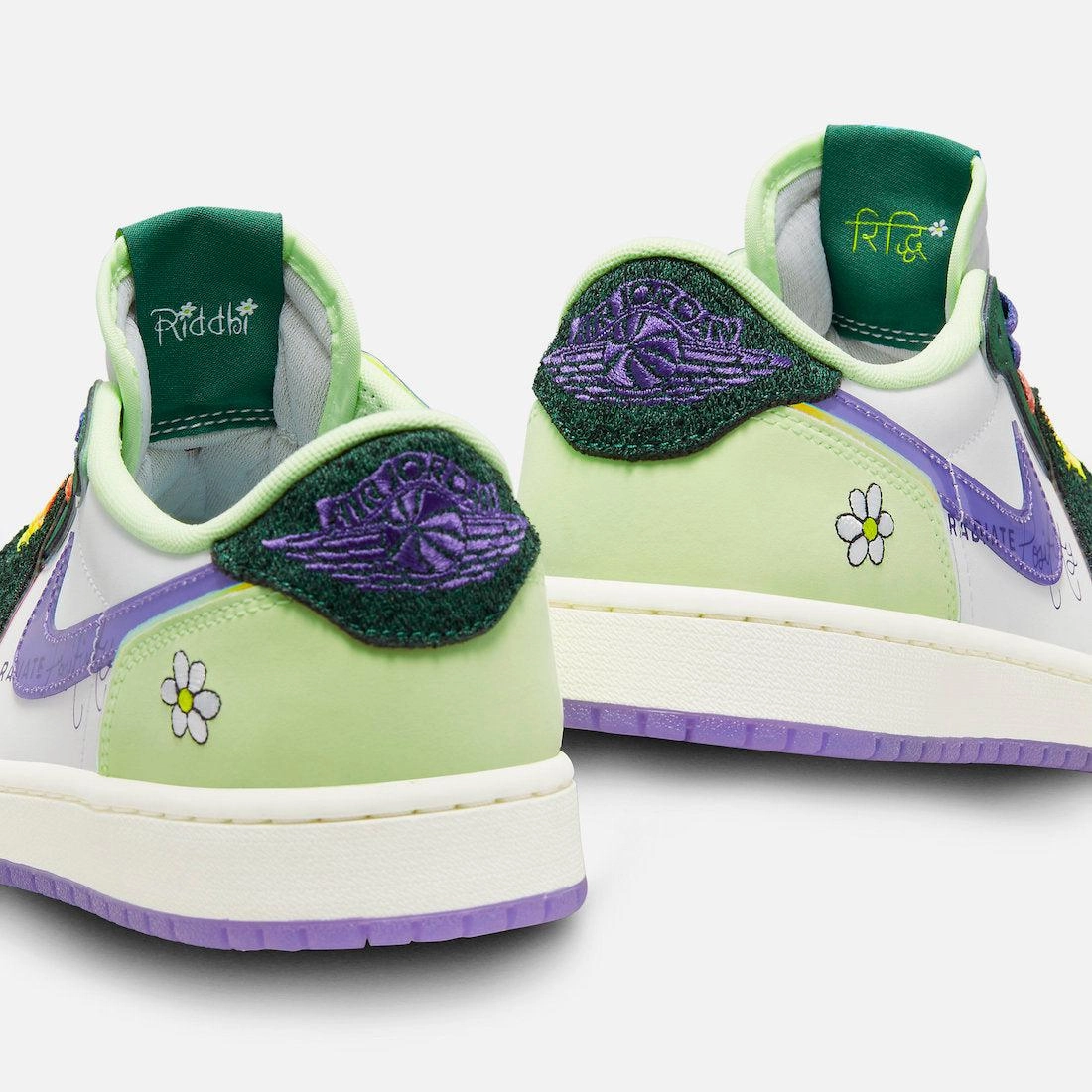 (Men's) Air Jordan 1 Low OG DB18 x Riddhi Mahajan 'Doernbecher' (2023) FD9665-351 Air Jordan 1 Timeless Heritage Shoes