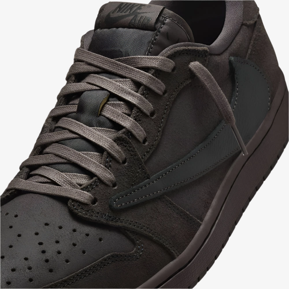 (Men's) Air Jordan 1 Low OG SP x Travis Scott 'Velvet Brown' (2024) DM7866-202 Air Jordan 1 Original Colorway Shoes