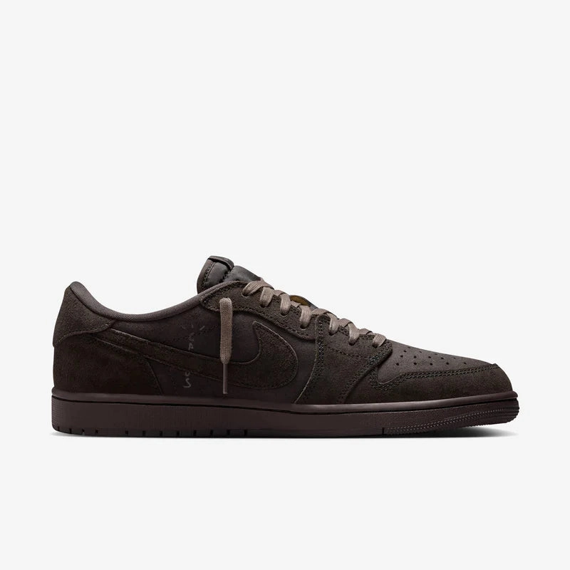 (Men's) Air Jordan 1 Low OG SP x Travis Scott 'Velvet Brown' (2024) DM7866-202 Air Jordan 1 Original Colorway Shoes