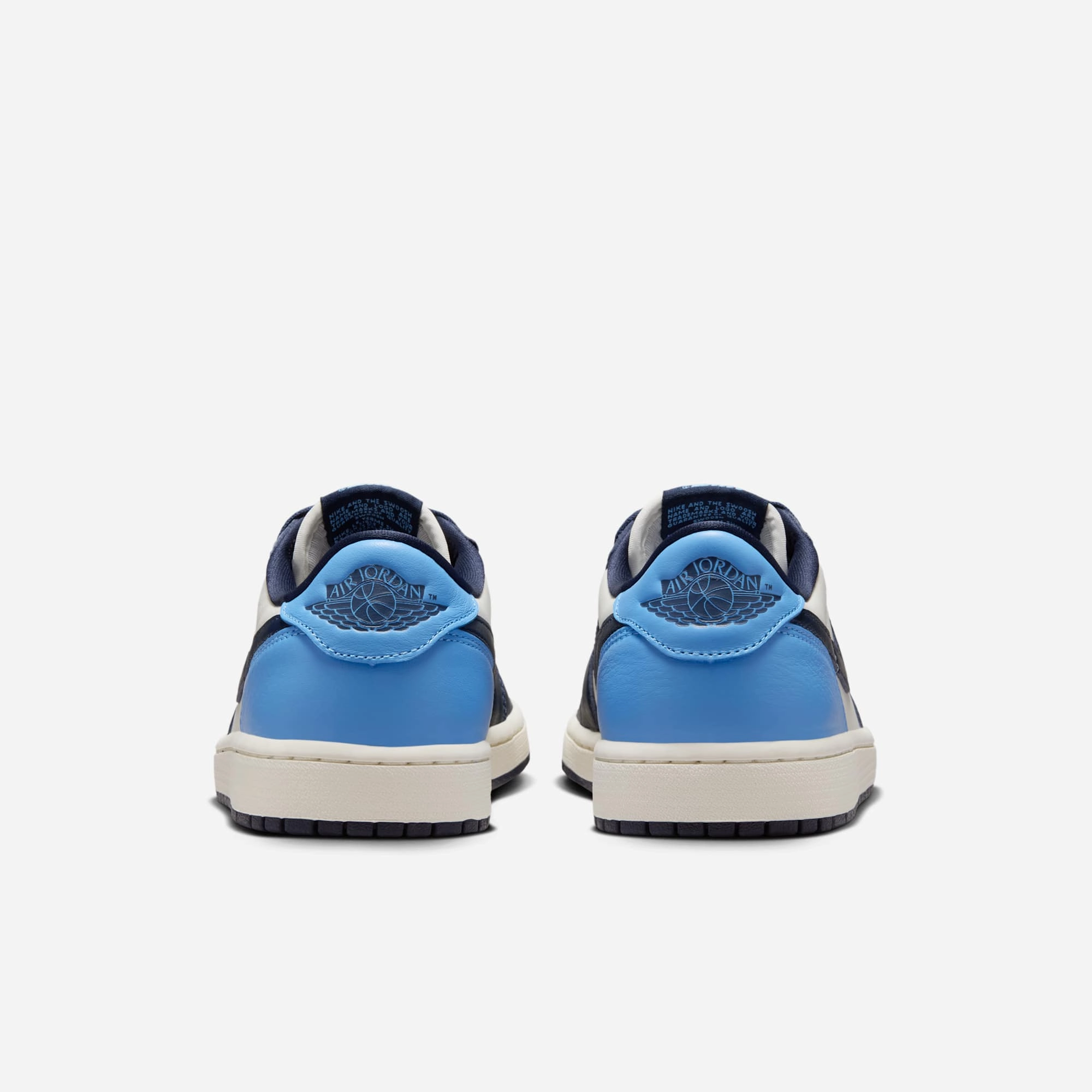 (Men's) Air Jordan 1 Low Retro OG 'UNC / Obsidian' (2025) CZ0790-400 Air Jordan 1 Original Colorway Shoes
