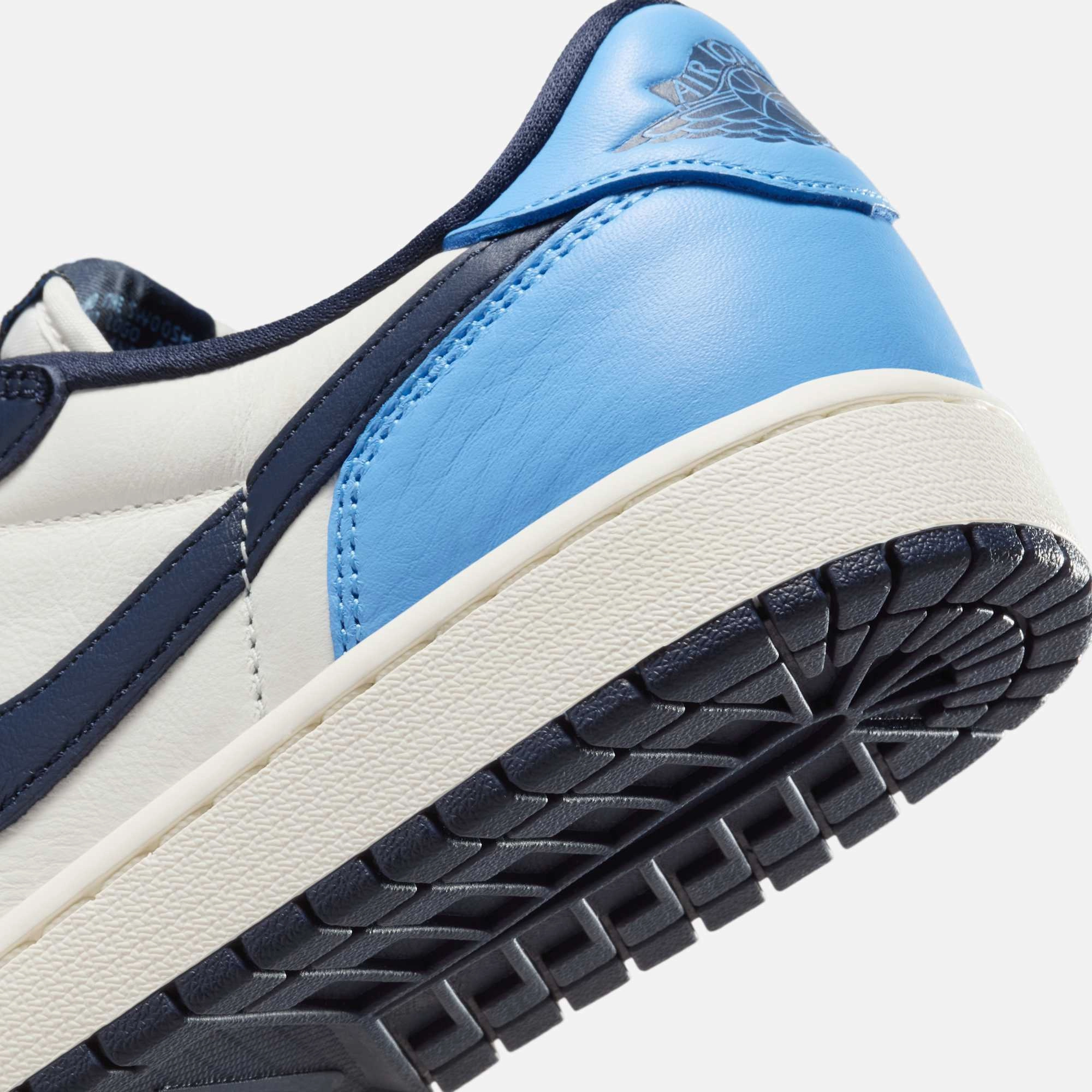 (Men's) Air Jordan 1 Low Retro OG 'UNC / Obsidian' (2025) CZ0790-400 Air Jordan 1 Original Colorway Shoes