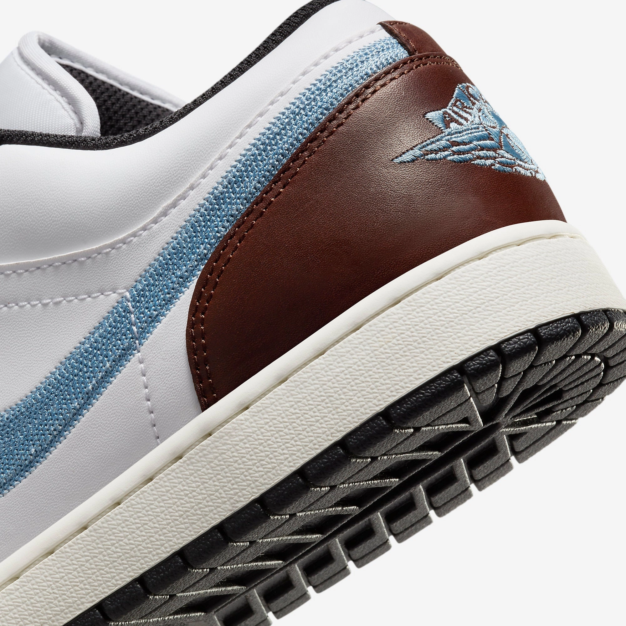 (Men's) Air Jordan 1 Low SE 'Brown / Blue Grey' (2024) FQ7832-142 Air Jordan 1 Original Colorway Shoes