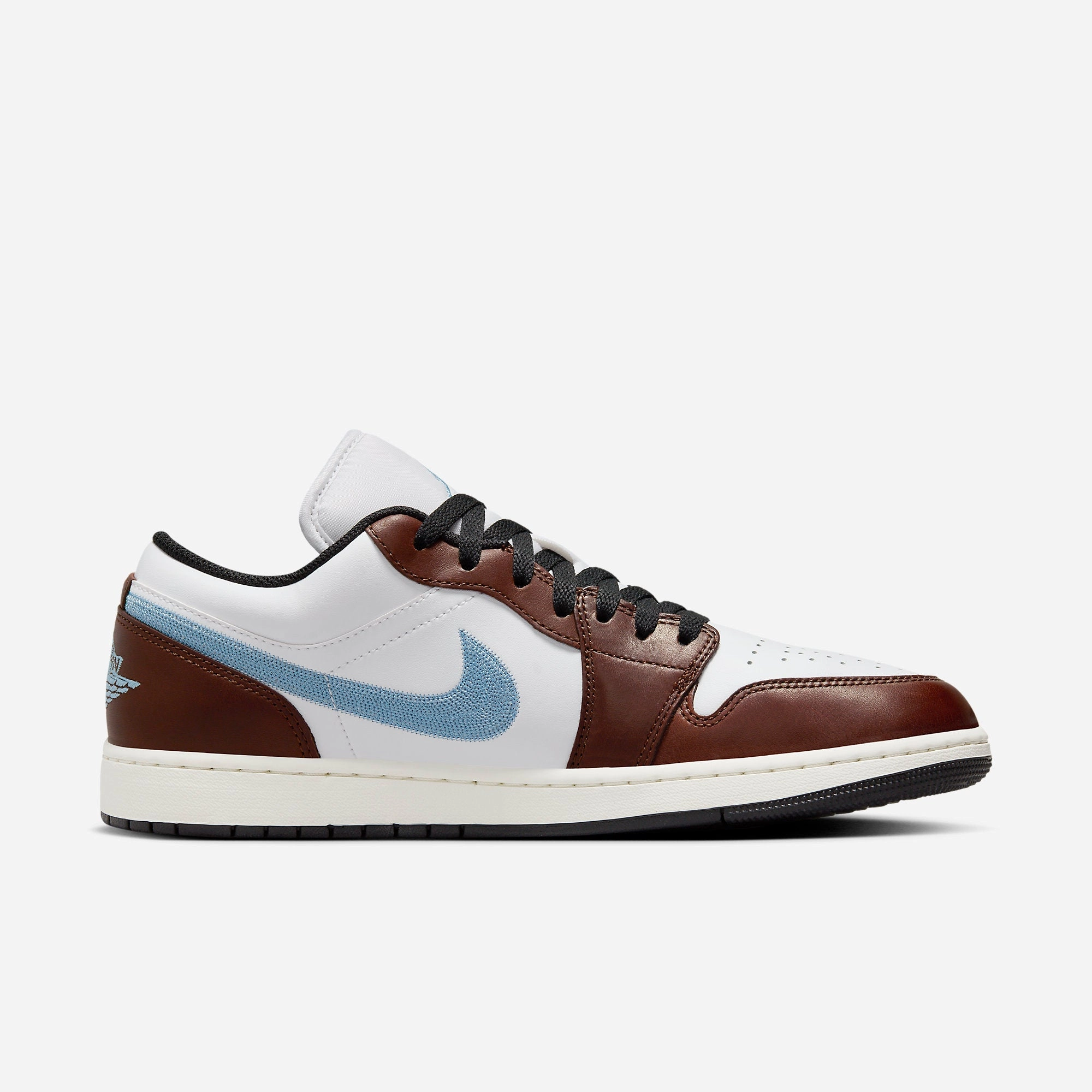 (Men's) Air Jordan 1 Low SE 'Brown / Blue Grey' (2024) FQ7832-142 Air Jordan 1 Original Colorway Shoes
