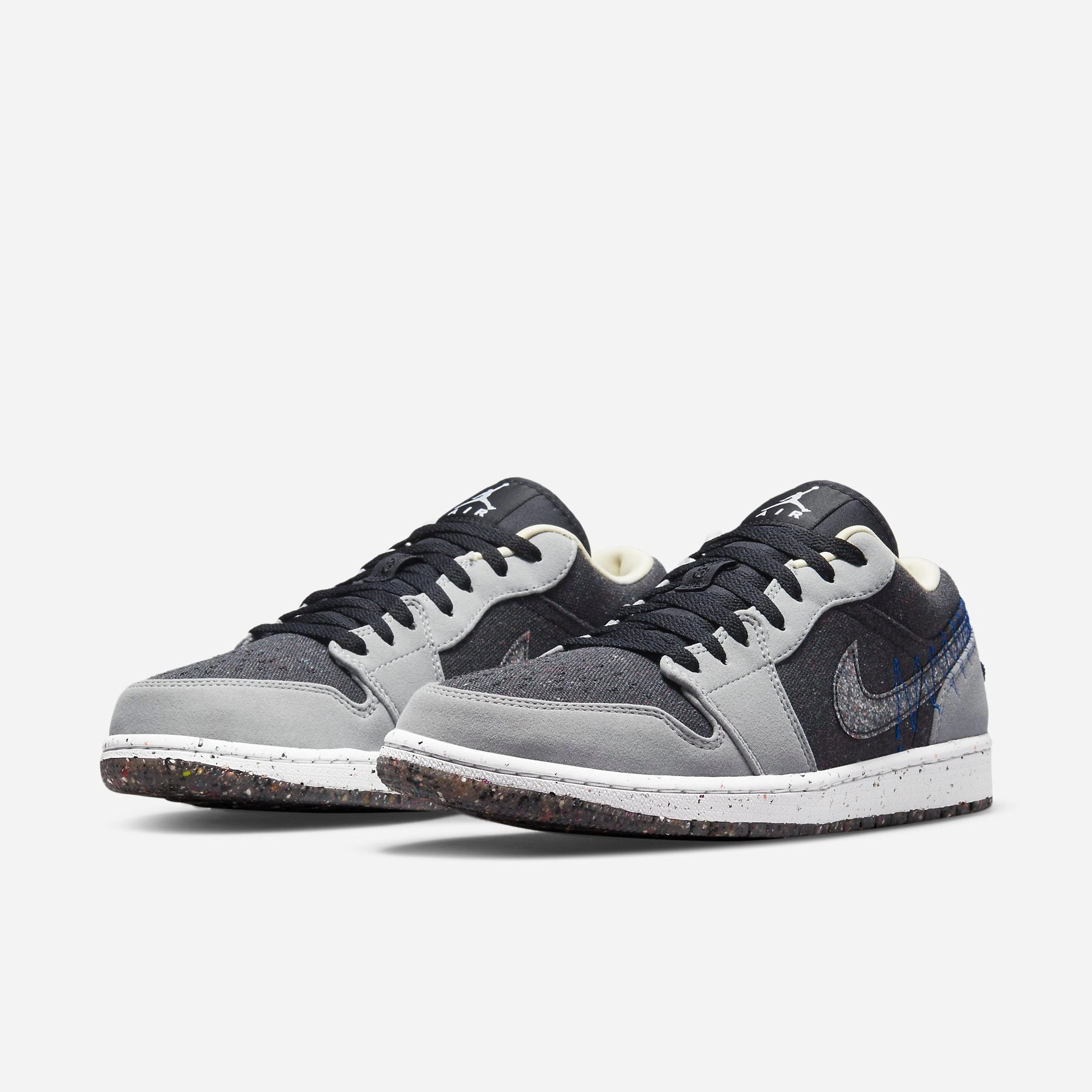(Men's) Air Jordan 1 Low SE 'Crater' (2021) DM4657-001 Air Jordan 1 Timeless Heritage Shoes