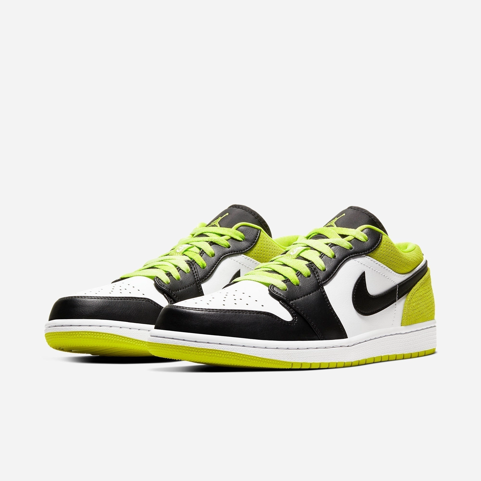 (Men's) Air Jordan 1 Low SE 'Cyber' (2020) CK3022-003 Air Jordan 1 Signature Look Sneakers