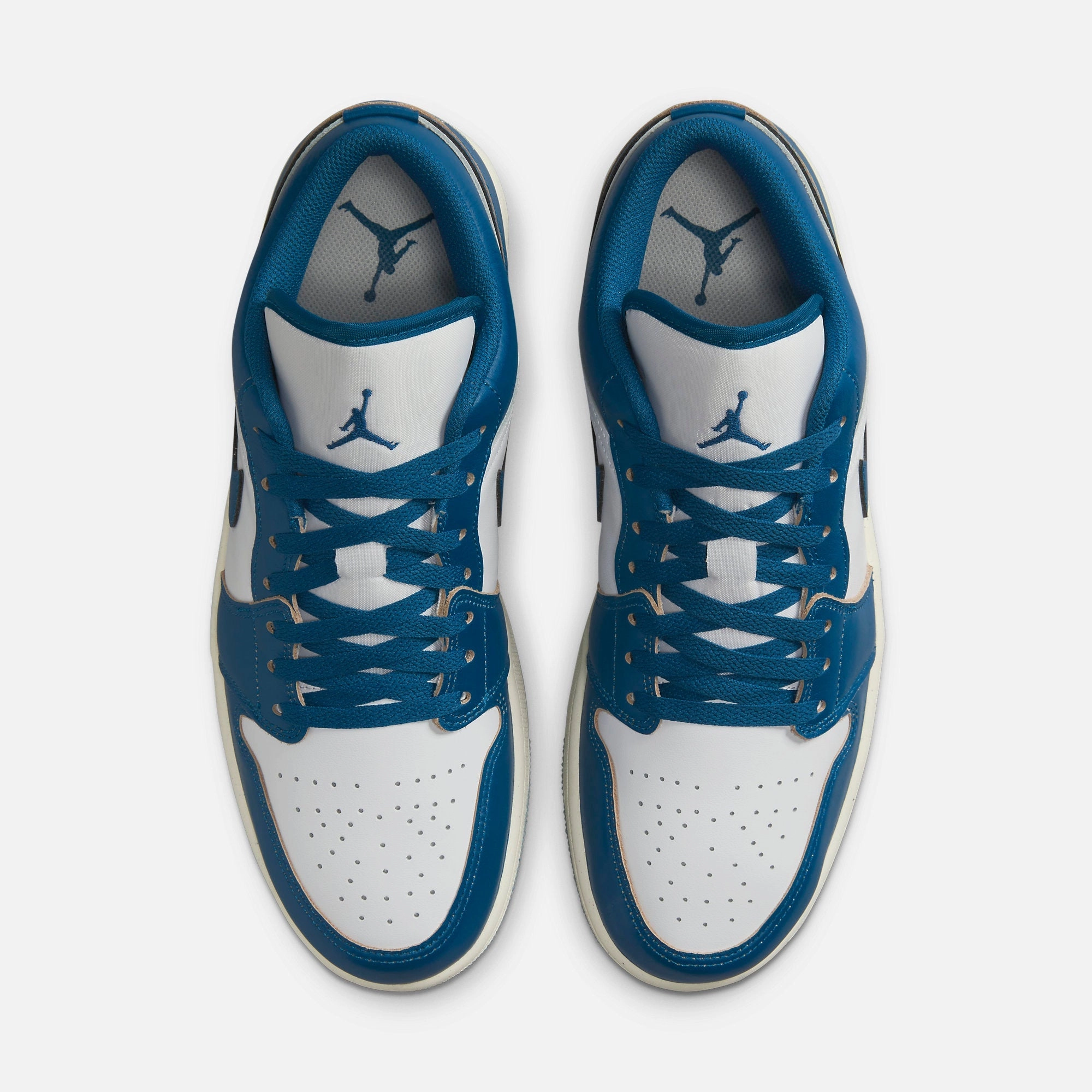 (Men's) Air Jordan 1 Low SE 'Industrial Blue' (2024) FN5214-141 Air Jordan 1 Original Colorway Shoes