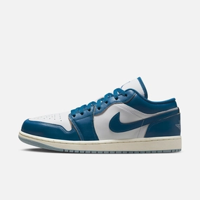 (Men's) Air Jordan 1 Low SE 'Industrial Blue' (2024) FN5214-141 Authentic Air Jordan 1 in premium leather