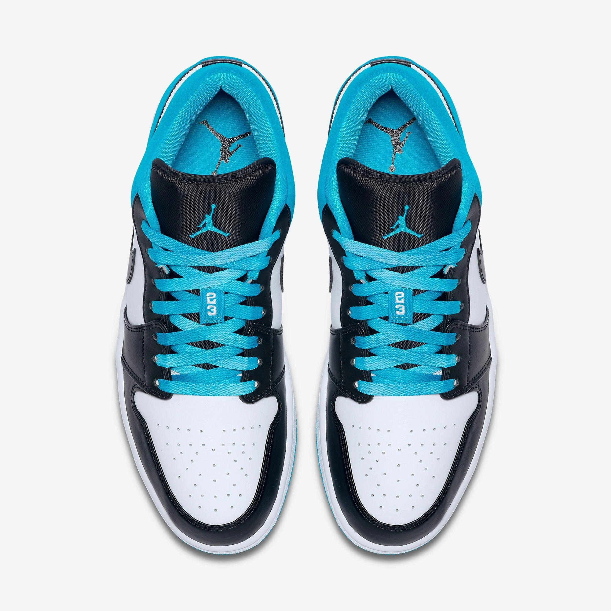 (Men's) Air Jordan 1 Low SE 'Laser Blue' (2020) CK3022-004 Air Jordan 1 Signature Look Sneakers