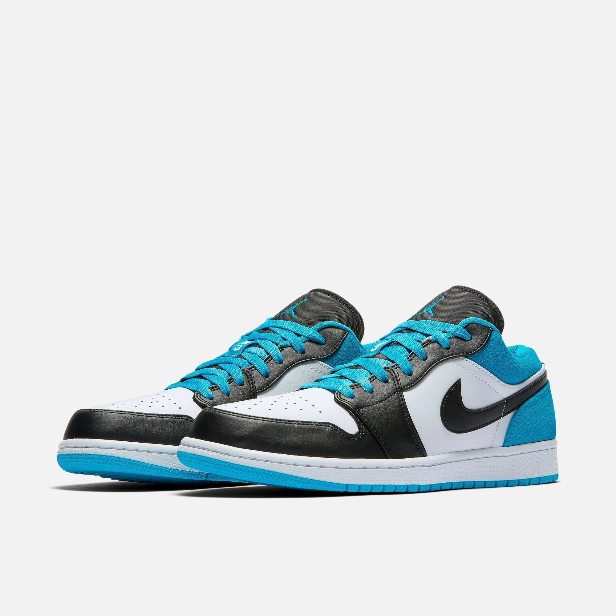 (Men's) Air Jordan 1 Low SE 'Laser Blue' (2020) CK3022-004 Air Jordan 1 Signature Look Sneakers