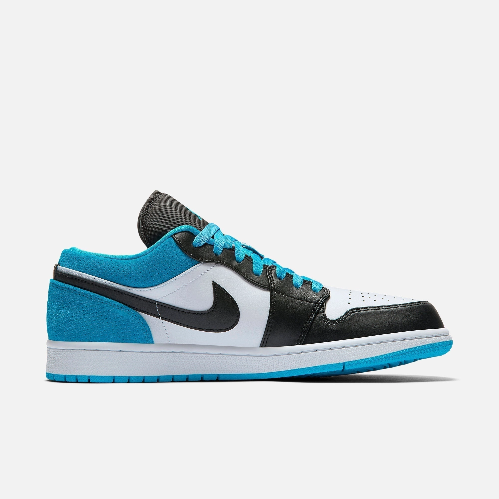 (Men's) Air Jordan 1 Low SE 'Laser Blue' (2020) CK3022-004 Air Jordan 1 Signature Look Sneakers