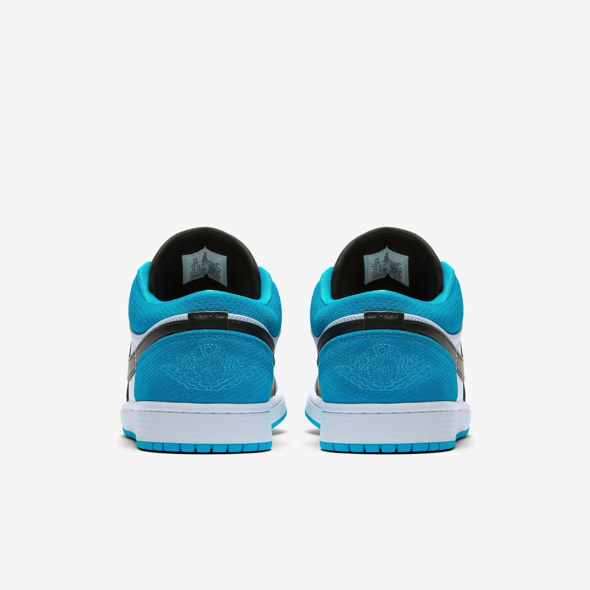 (Men's) Air Jordan 1 Low SE 'Laser Blue' (2020) CK3022-004 Air Jordan 1 Signature Look Sneakers
