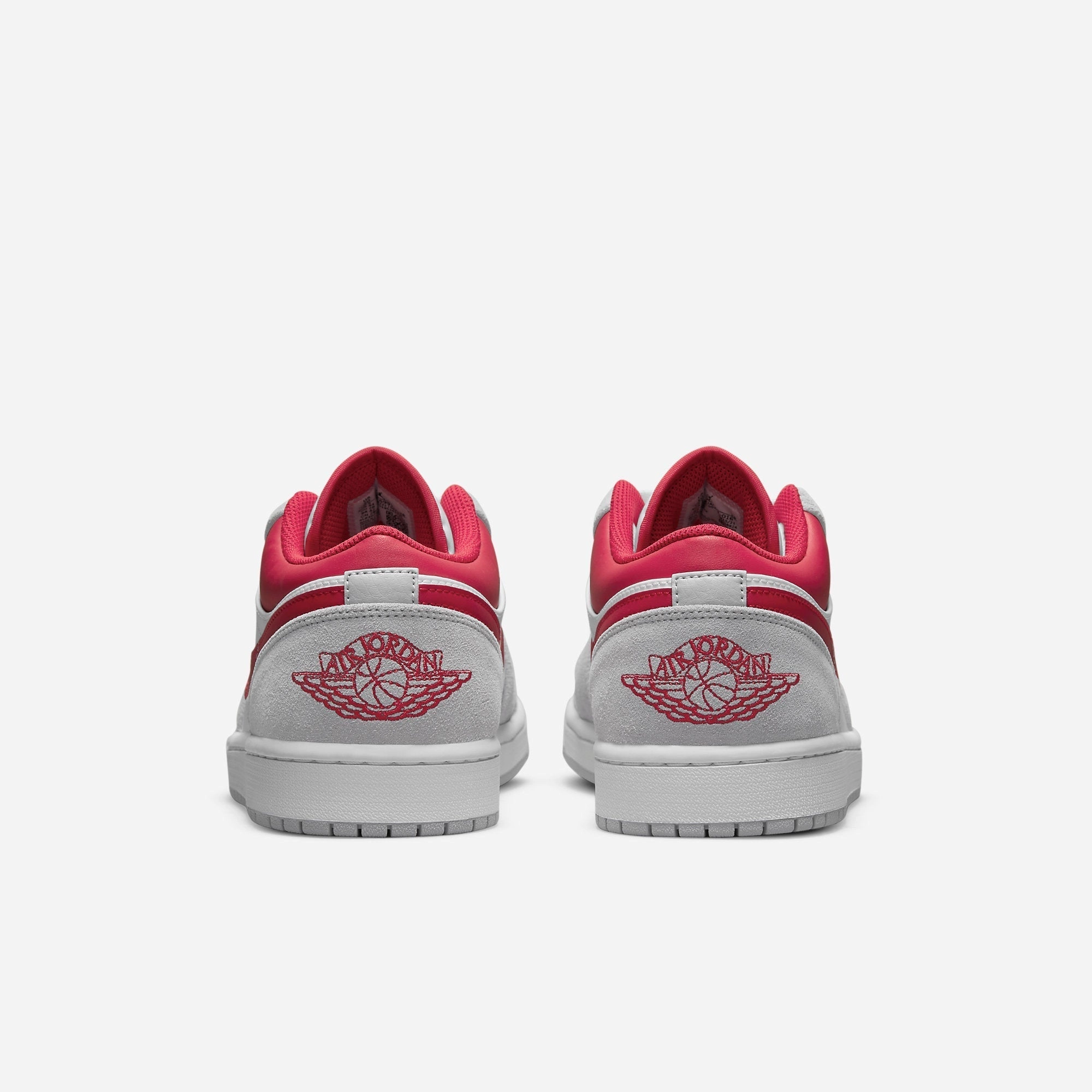 (Men's) Air Jordan 1 Low SE 'Light Smoke Grey / Gym Red' (2021) DC6991-016 Air Jordan 1 Original Colorway Shoes
