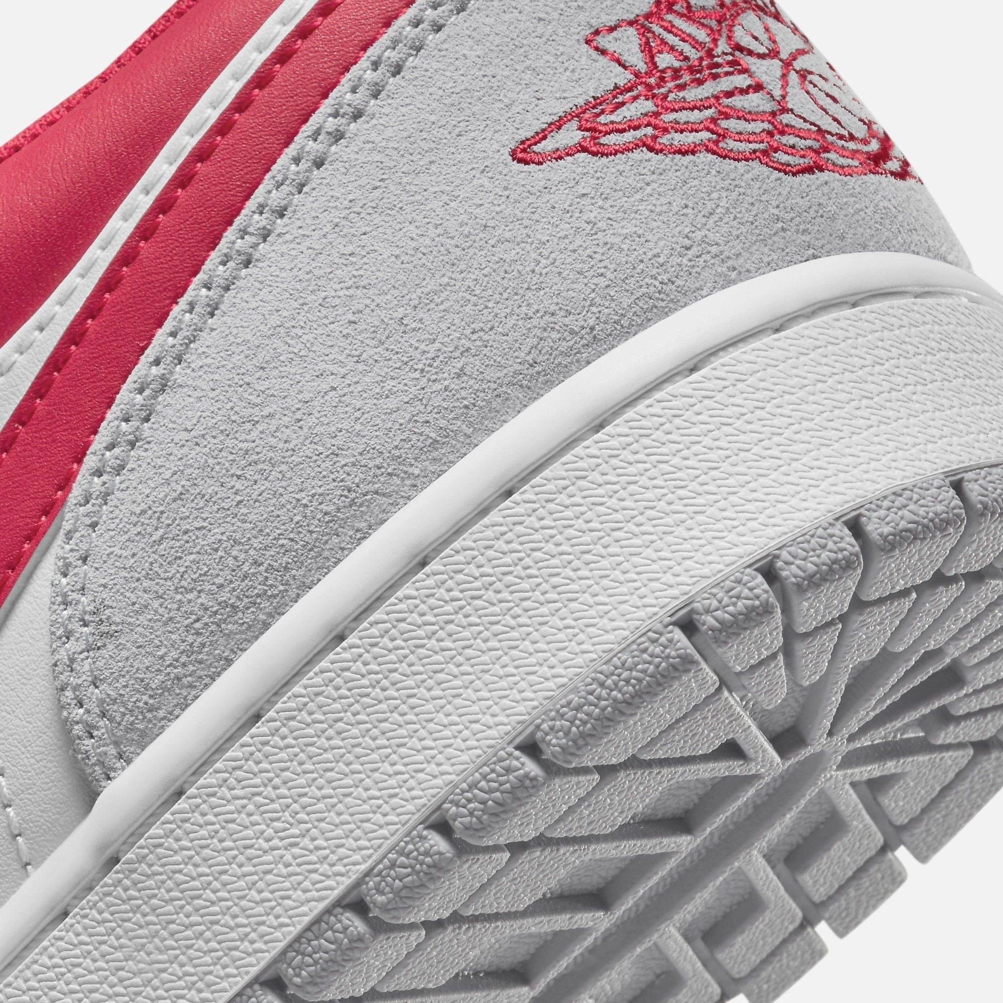 (Men's) Air Jordan 1 Low SE 'Light Smoke Grey / Gym Red' (2021) DC6991-016 Air Jordan 1 Original Colorway Shoes
