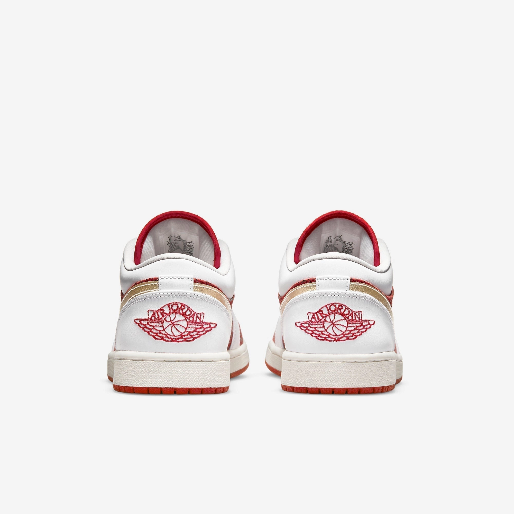 (Men's) Air Jordan 1 Low SE 'Spades' (2021) DJ5185-100 Air Jordan 1 Signature Look Sneakers