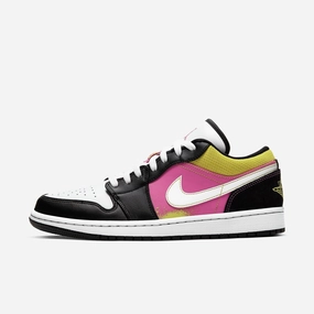 (Men's) Air Jordan 1 Low SE 'Spray Paint' (2020) CW5564-001 Stylish Air Jordan 1 in classic design