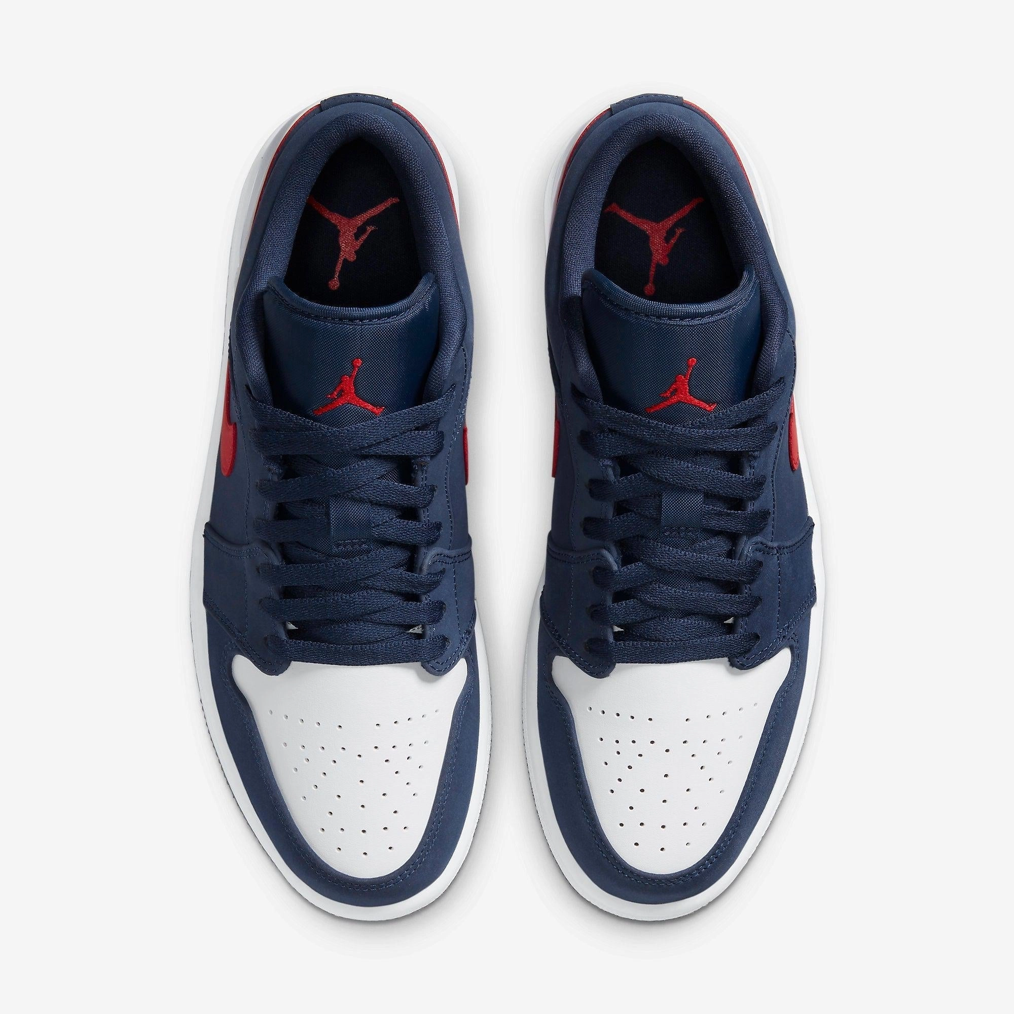 (Men's) Air Jordan 1 Low SE 'USA' (2020) CZ8454-400 Air Jordan 1 Retro Court Sneakers