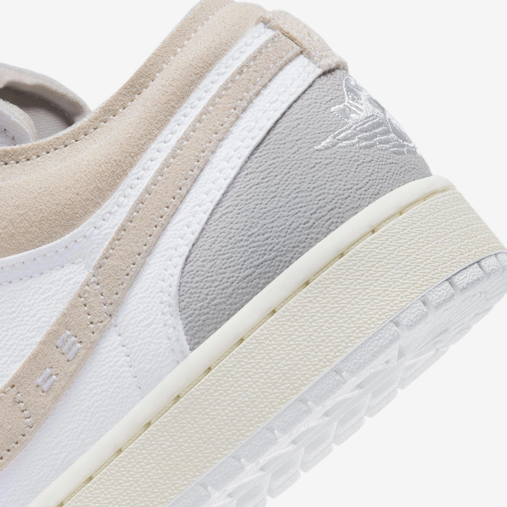 (Men's) Air Jordan 1 Low SE Craft 'Inside Out Tech Grey' (2023) DN1635-002 Air Jordan 1 Timeless Heritage Shoes