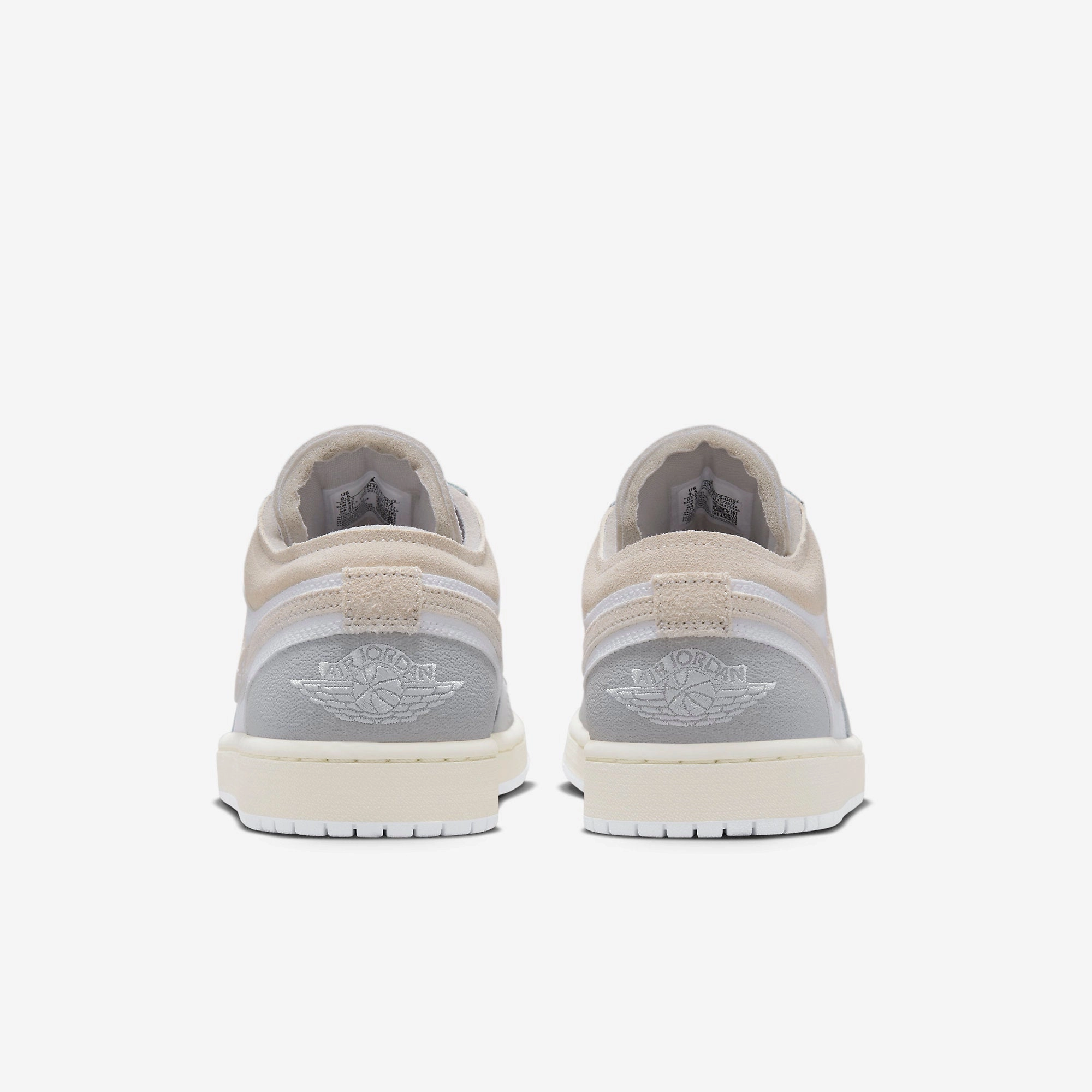 (Men's) Air Jordan 1 Low SE Craft 'Inside Out Tech Grey' (2023) DN1635-002 Air Jordan 1 Timeless Heritage Shoes