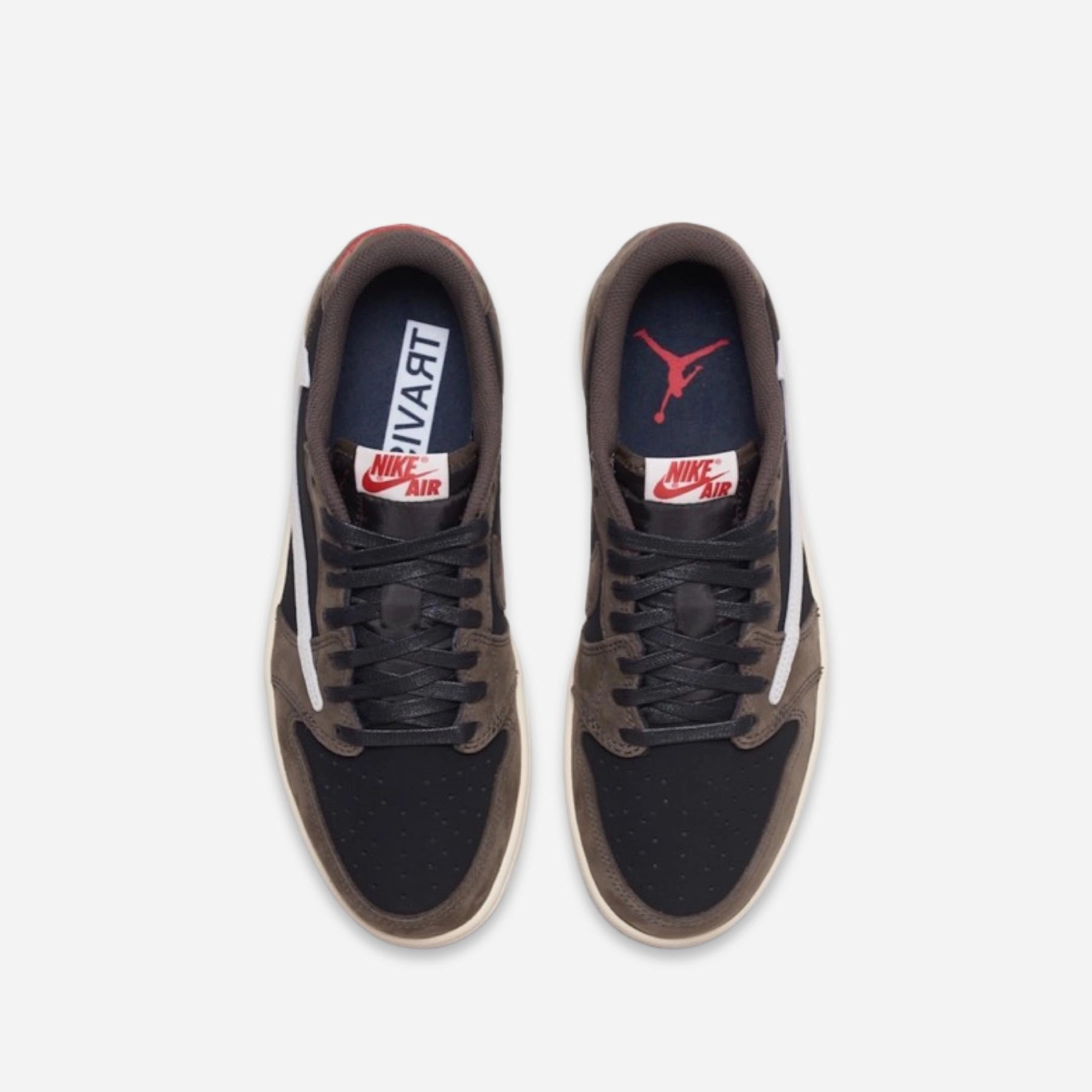 (Men's) Air Jordan 1 Low SP-T x Travis Scott 'Cactus Jack Mocha' (2019) CQ4277-001 Air Jordan 1 Retro Court Sneakers
