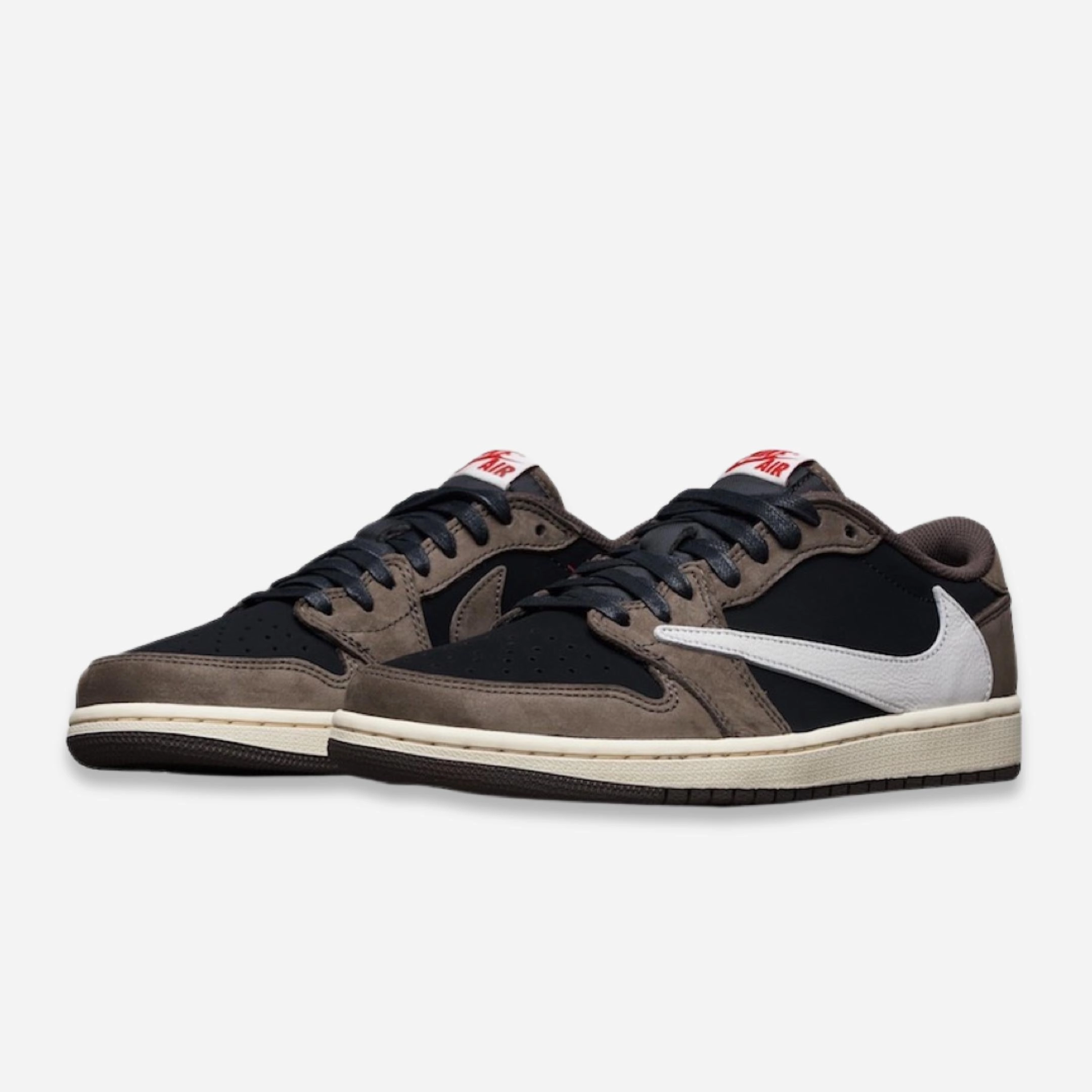 (Men's) Air Jordan 1 Low SP-T x Travis Scott 'Cactus Jack Mocha' (2019) CQ4277-001 Air Jordan 1 Retro Court Sneakers