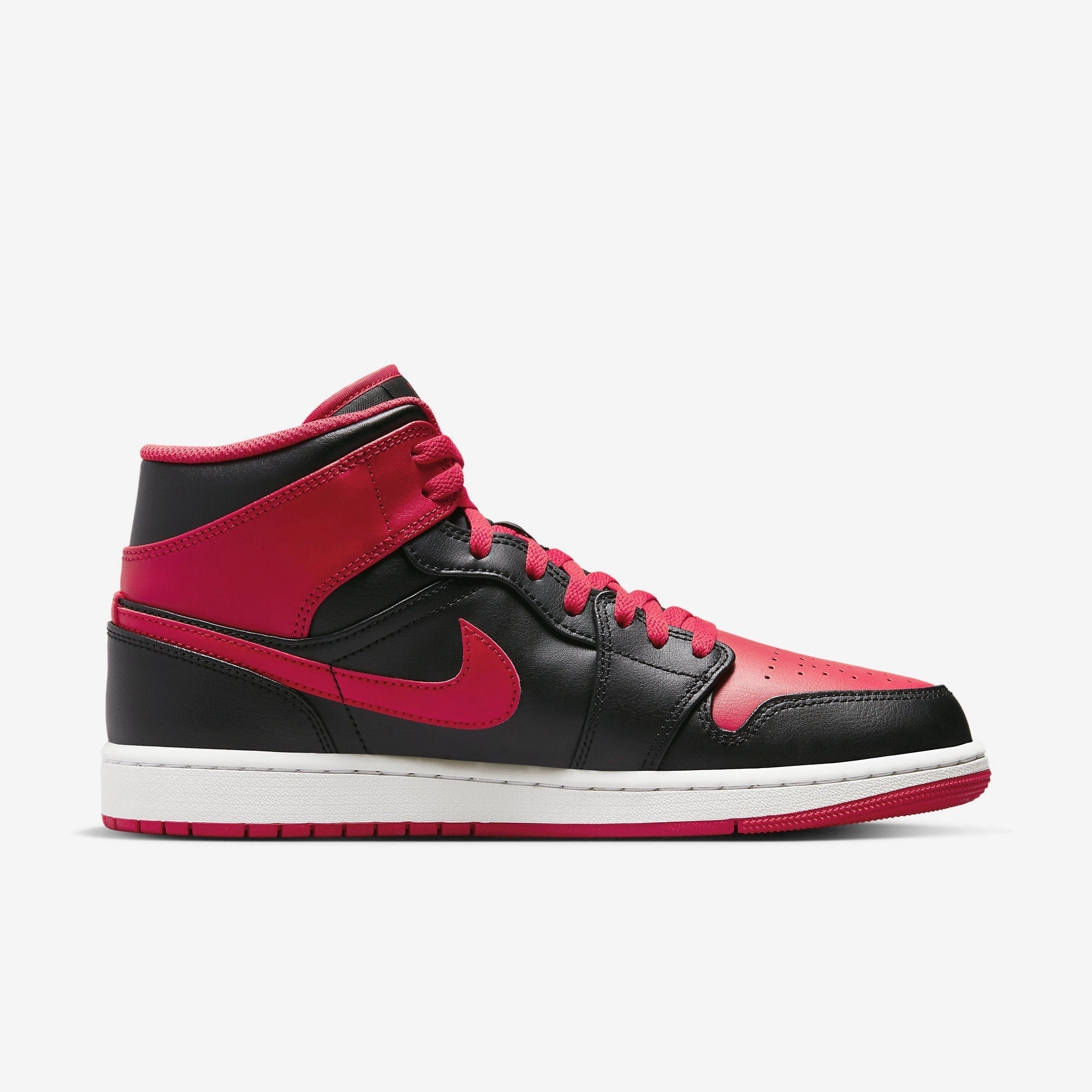 (Men's) Air Jordan 1 Mid 'Alternate Bred' (2022) DQ8426-060 Air Jordan 1 Timeless Heritage Shoes