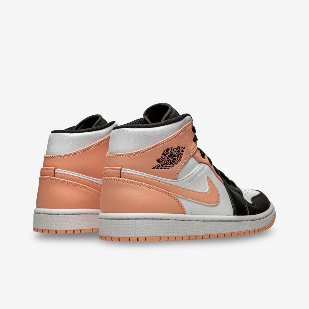 (Men's) Air Jordan 1 Mid 'Crimson Tint' (2021) 554724-133 Air Jordan 1 Original Colorway Shoes