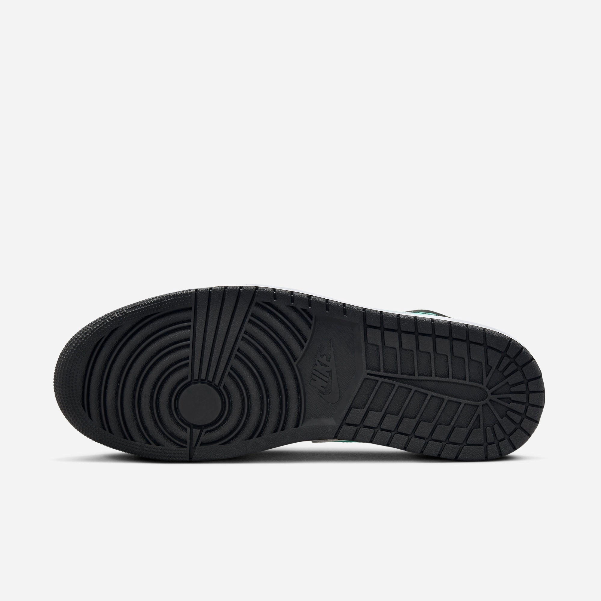 (Men's) Air Jordan 1 Mid 'Green Glow' (2024) DQ8426-103 Air Jordan 1 Original Colorway Shoes