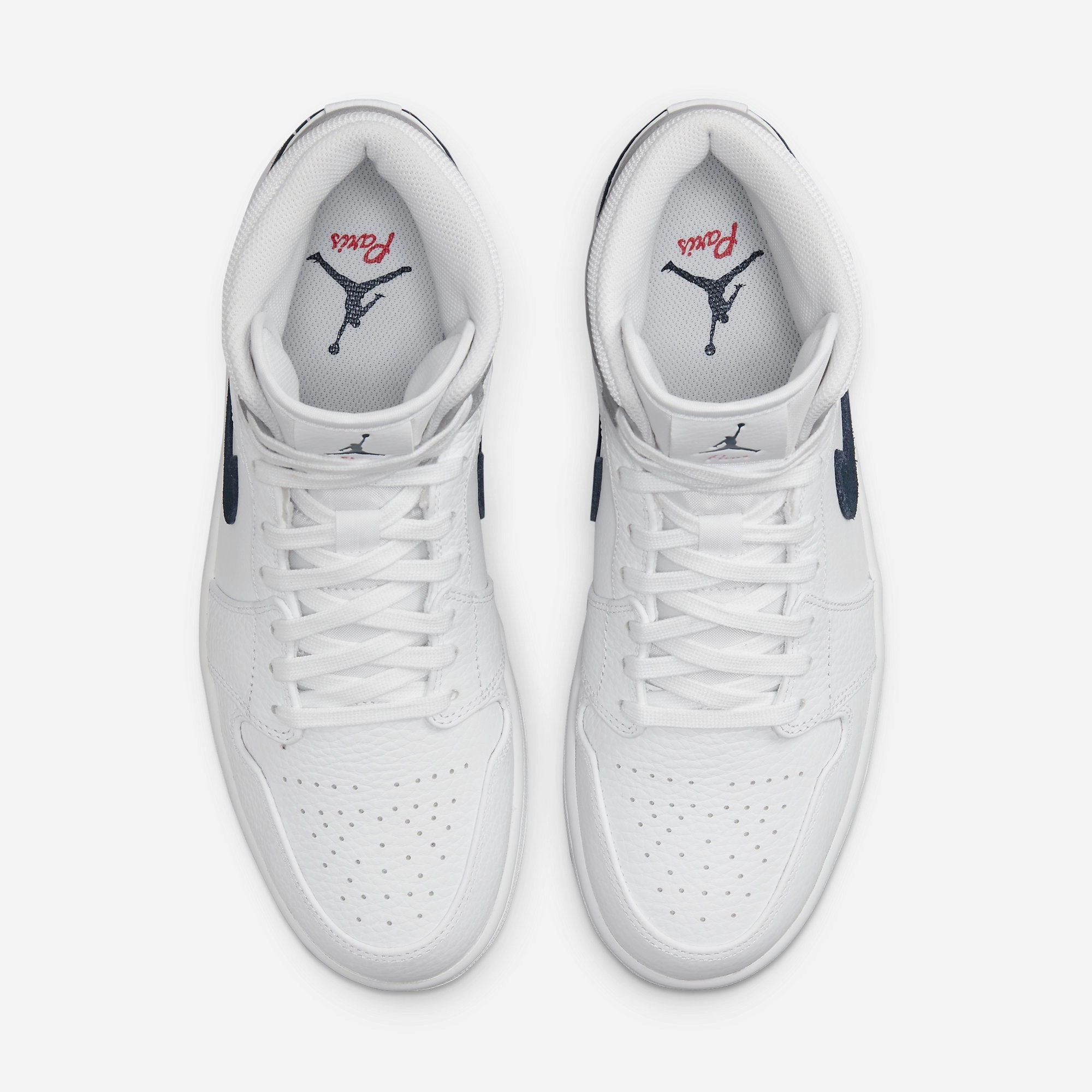 (Men's) Air Jordan 1 Mid 'Paris' (2022) DR8038-100 Air Jordan 1 Timeless Heritage Shoes