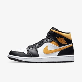 (Men's) Air Jordan 1 Mid 'Pollen' (2021) 554724-177 Stylish Air Jordan 1 in classic design