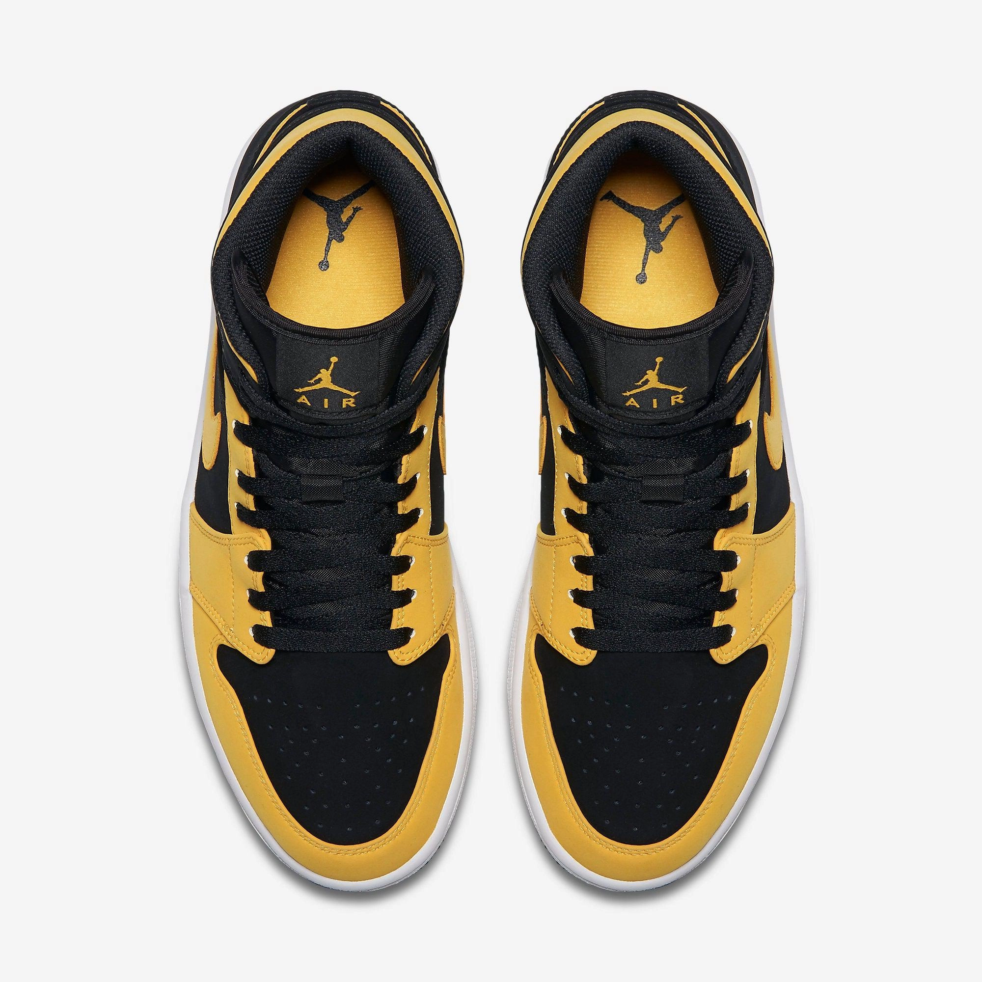 (Men's) Air Jordan 1 Mid 'Reverse New Love' (2018) 554724-071 Air Jordan 1 Timeless Heritage Shoes