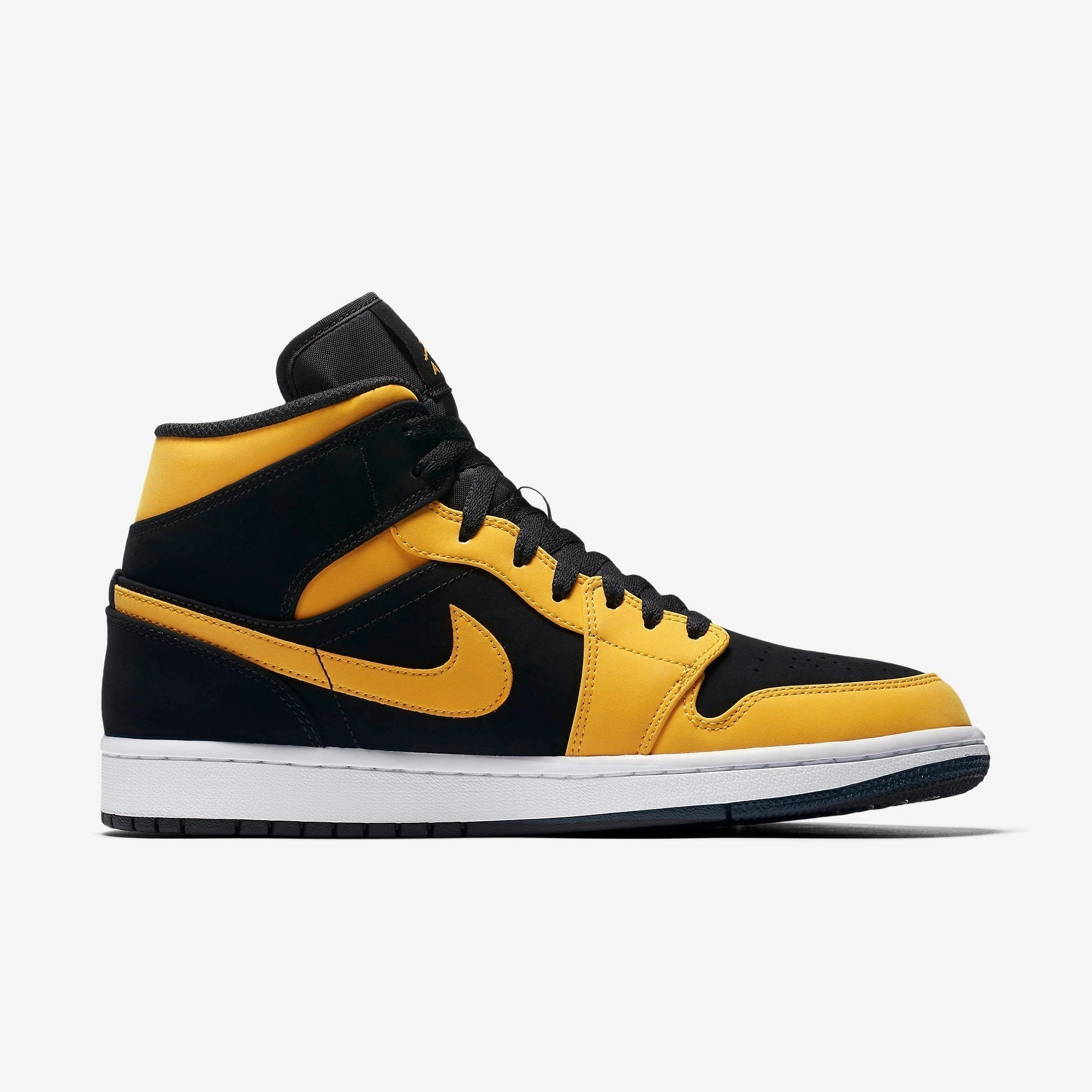 (Men's) Air Jordan 1 Mid 'Reverse New Love' (2018) 554724-071 Air Jordan 1 Timeless Heritage Shoes