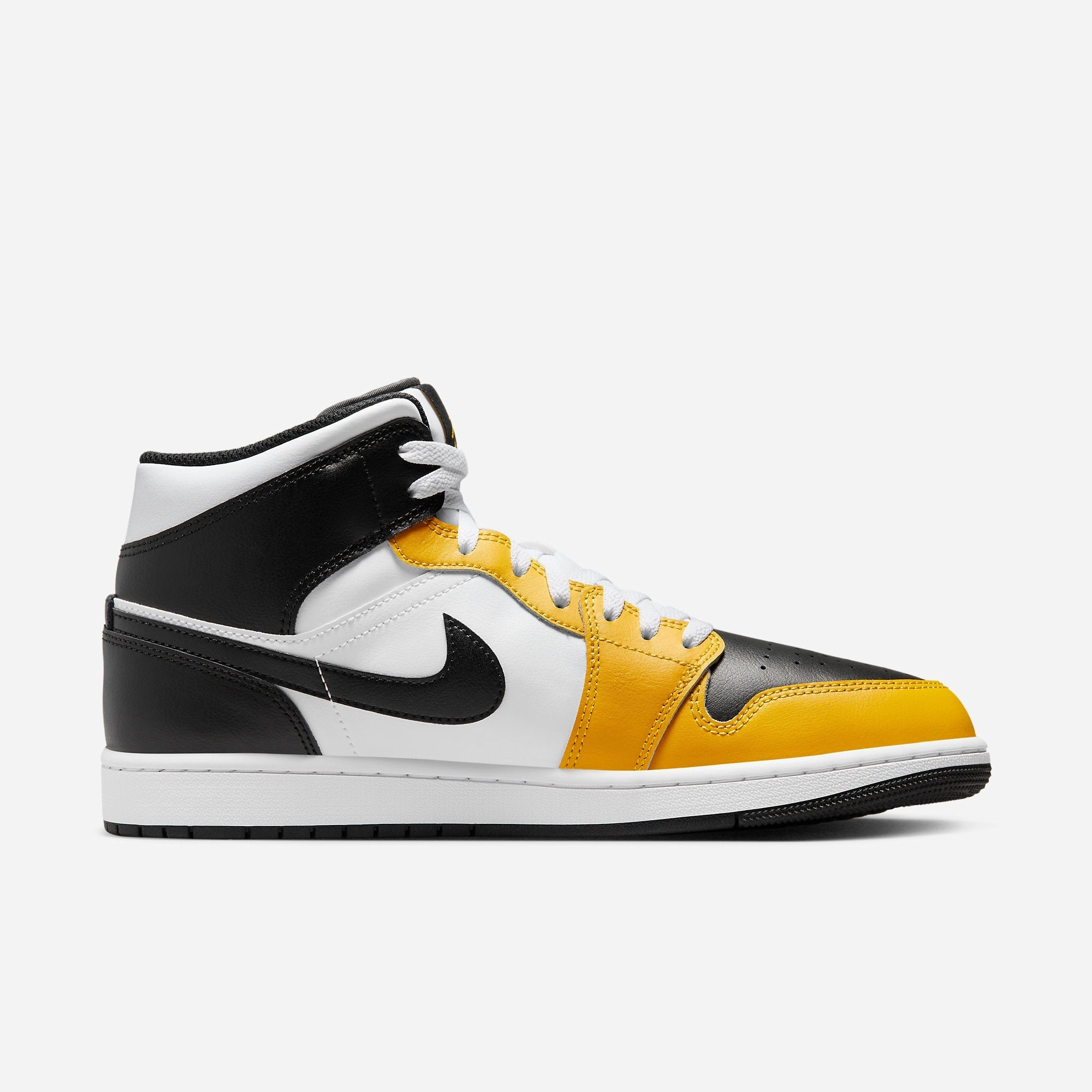 (Men's) Air Jordan 1 Mid 'Yellow Ochre' (2023) DQ8426-701 Air Jordan 1 Original Colorway Shoes