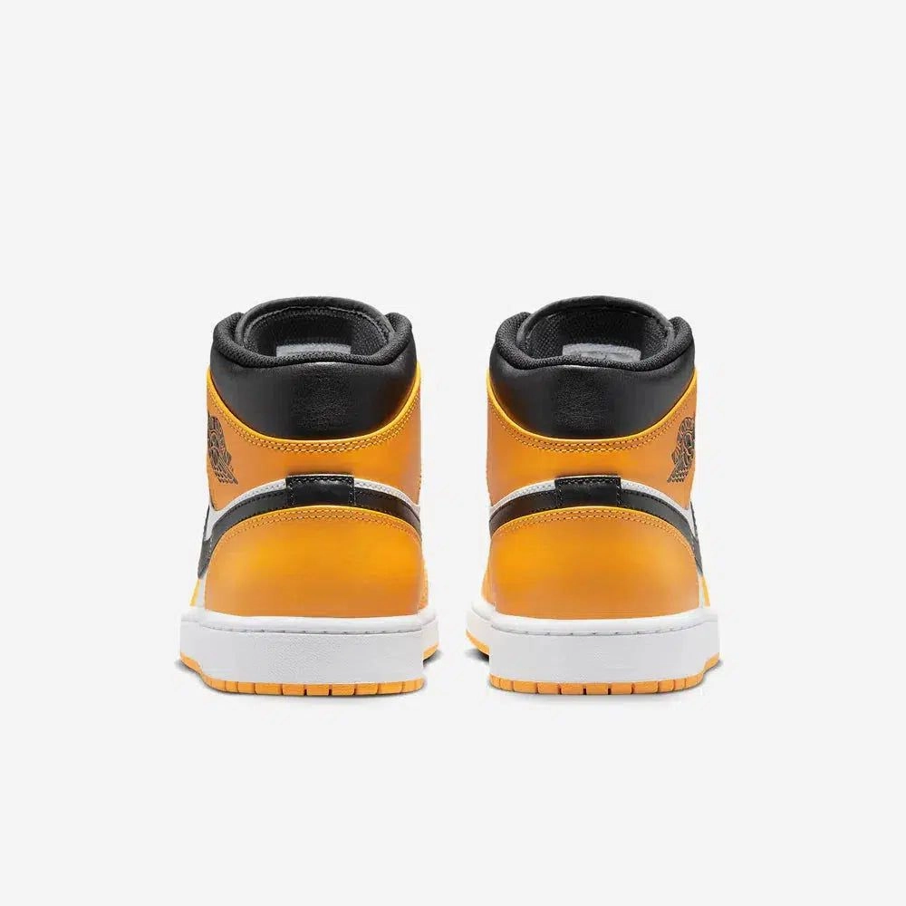 (Men's) Air Jordan 1 Mid 'Yellow Toe' (2022) 554724-701 Air Jordan 1 Timeless Heritage Shoes
