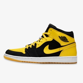 (Men's) Air Jordan 1 Mid BMP Beginning Moments 'New Love' (2007) 136085-072 Stylish Air Jordan 1 in classic design