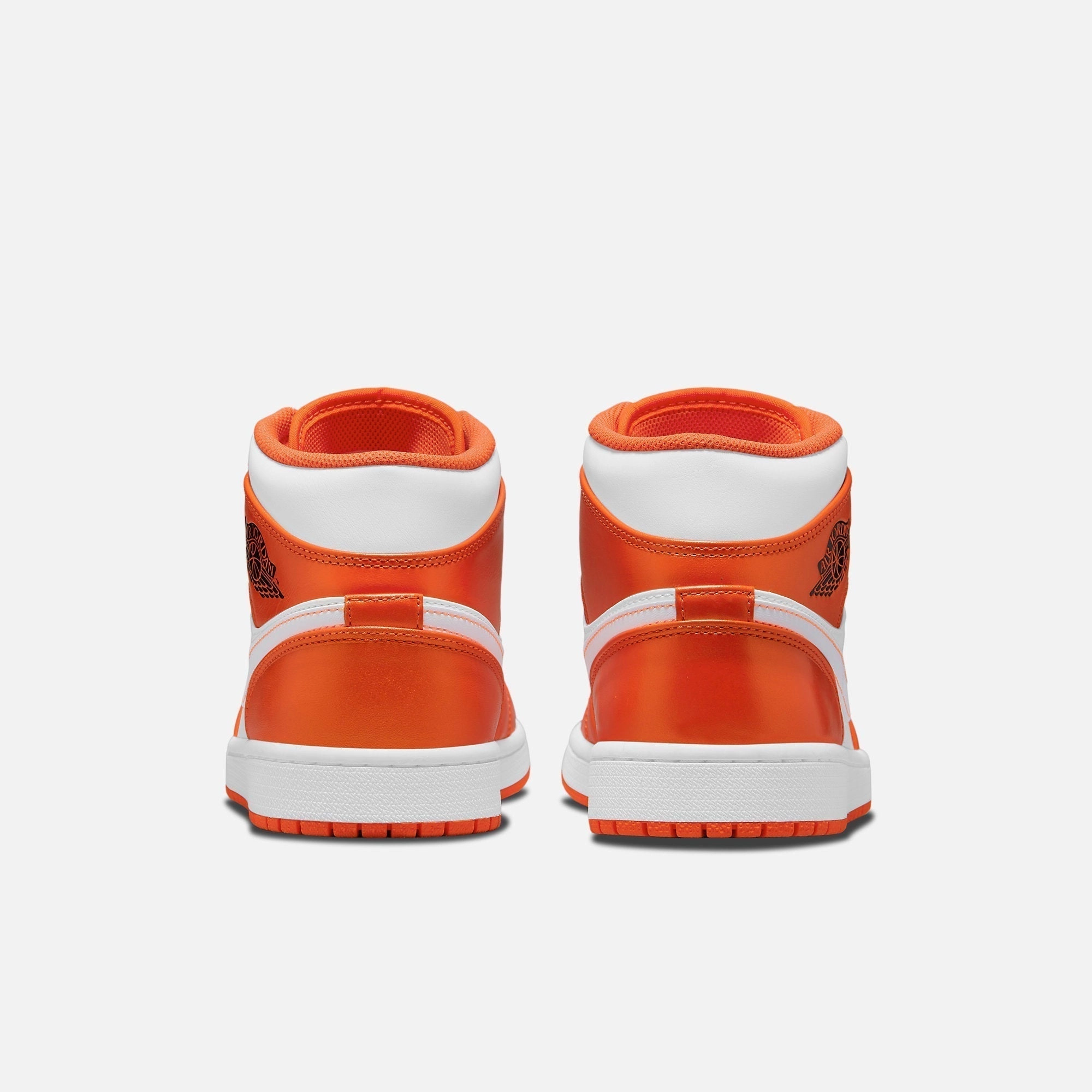 (Men's) Air Jordan 1 Mid SE 'Electro Orange' (2021) DM3531-800 Air Jordan 1 Signature Look Sneakers