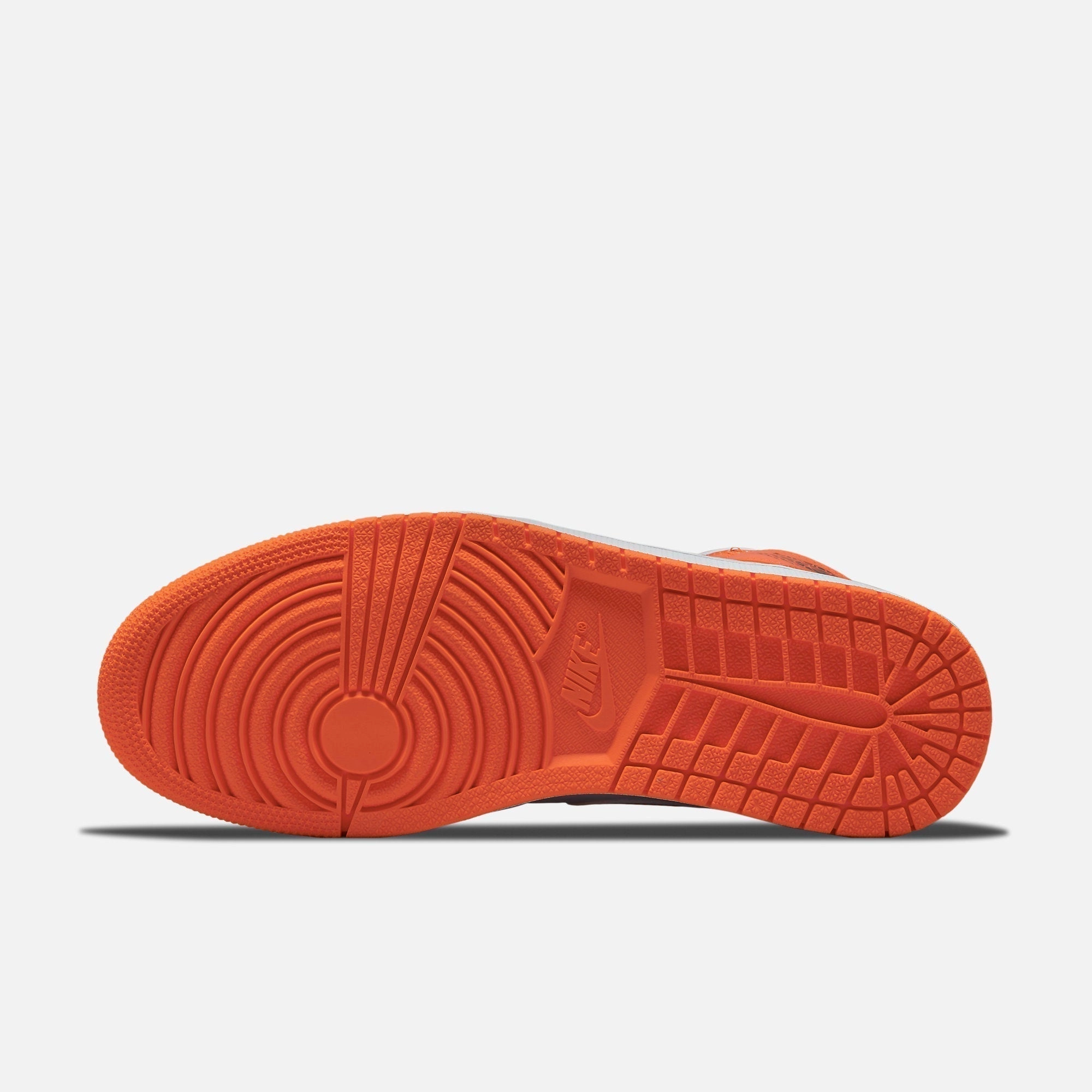 (Men's) Air Jordan 1 Mid SE 'Electro Orange' (2021) DM3531-800 Air Jordan 1 Signature Look Sneakers