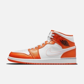 (Men's) Air Jordan 1 Mid SE 'Electro Orange' (2021) DM3531-800 Stylish Air Jordan 1 in classic design