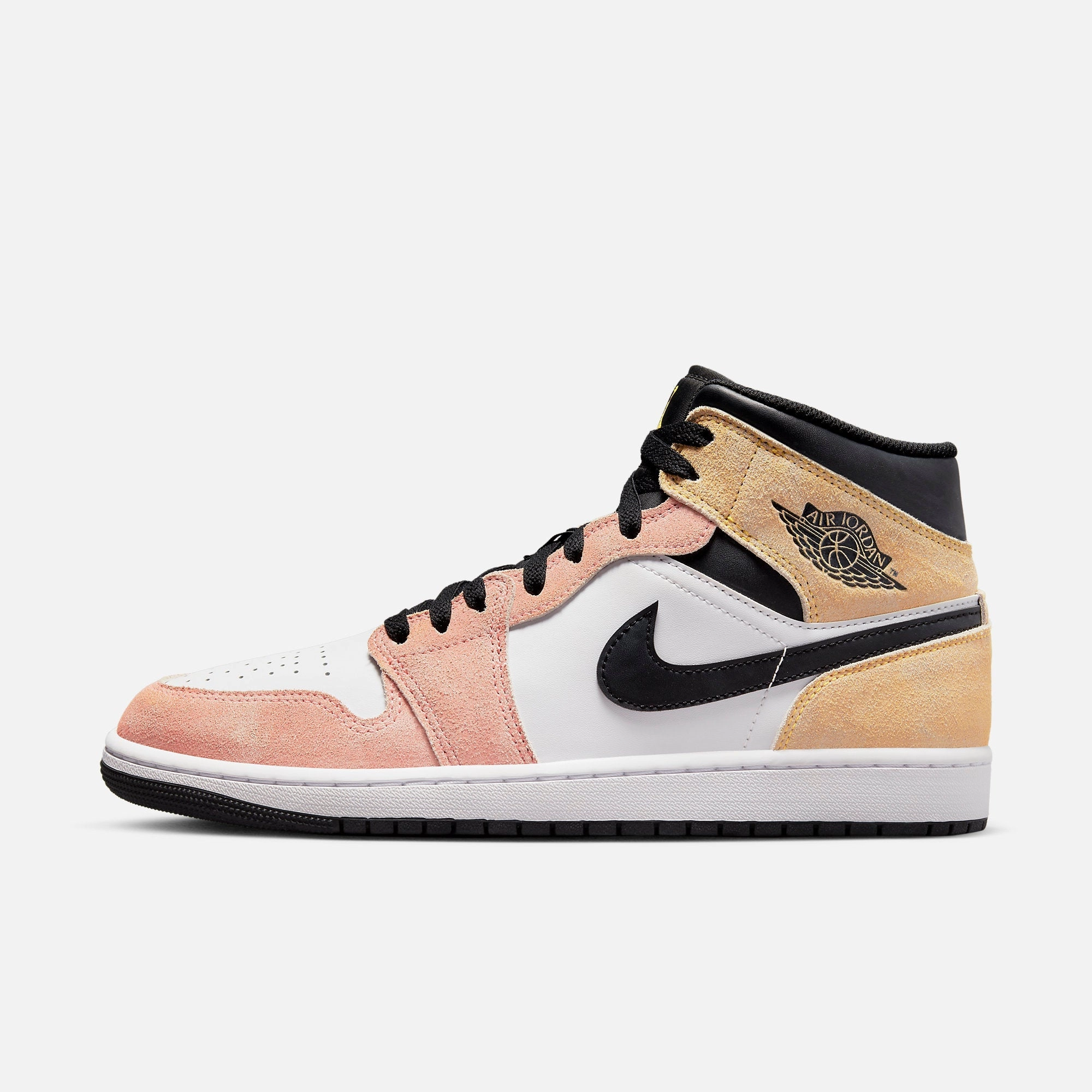 (Men's) Air Jordan 1 Mid SE 'Flight Club' (2023) DX4332-800 Authentic Air Jordan 1 in premium leather