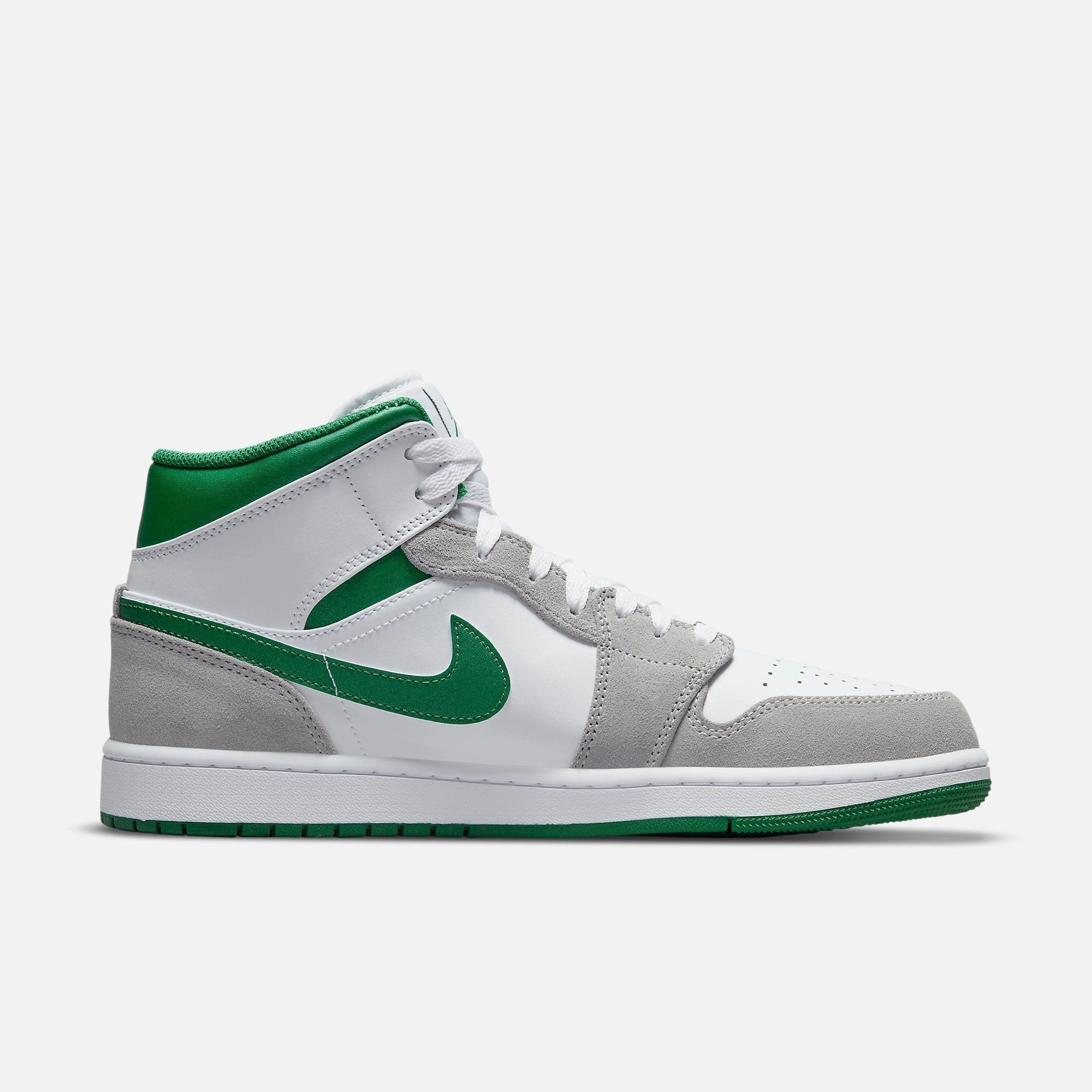 (Men's) Air Jordan 1 Mid SE 'Grey Pine' (2021) DC7294-103 Air Jordan 1 Signature Look Sneakers