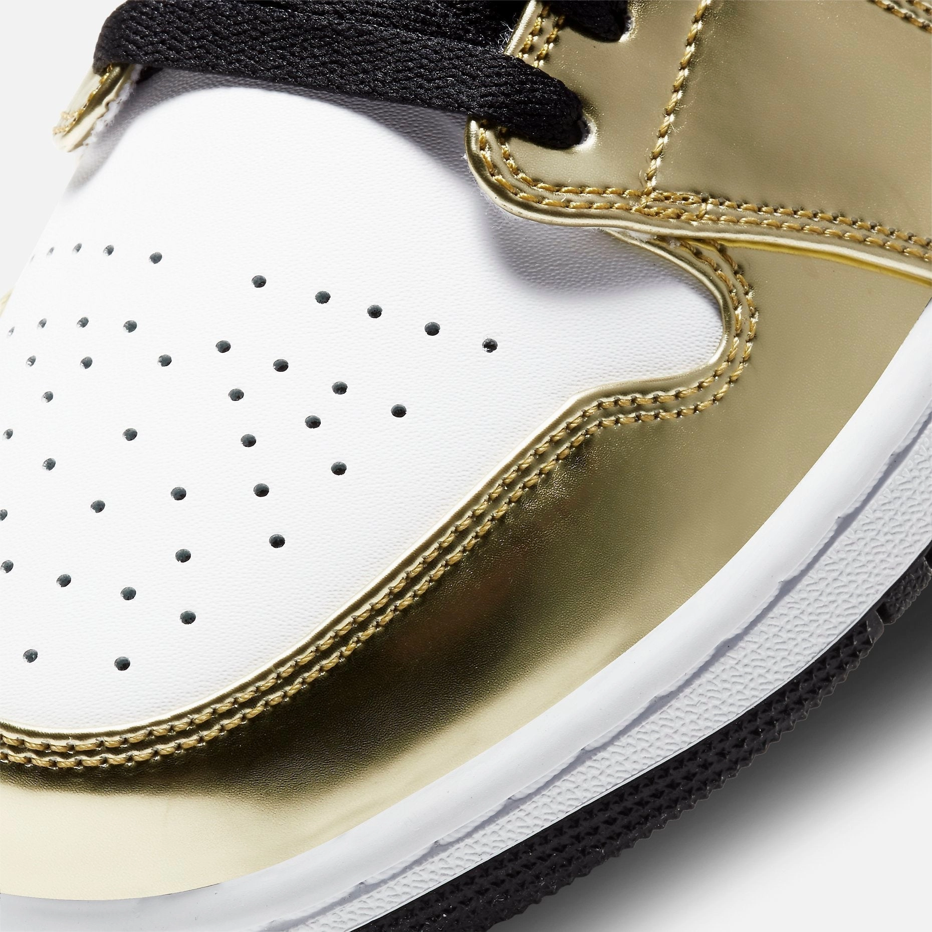 (Men's) Air Jordan 1 Mid SE 'Metallic Gold' (2020) DC1419-700 Air Jordan 1 Original Colorway Shoes