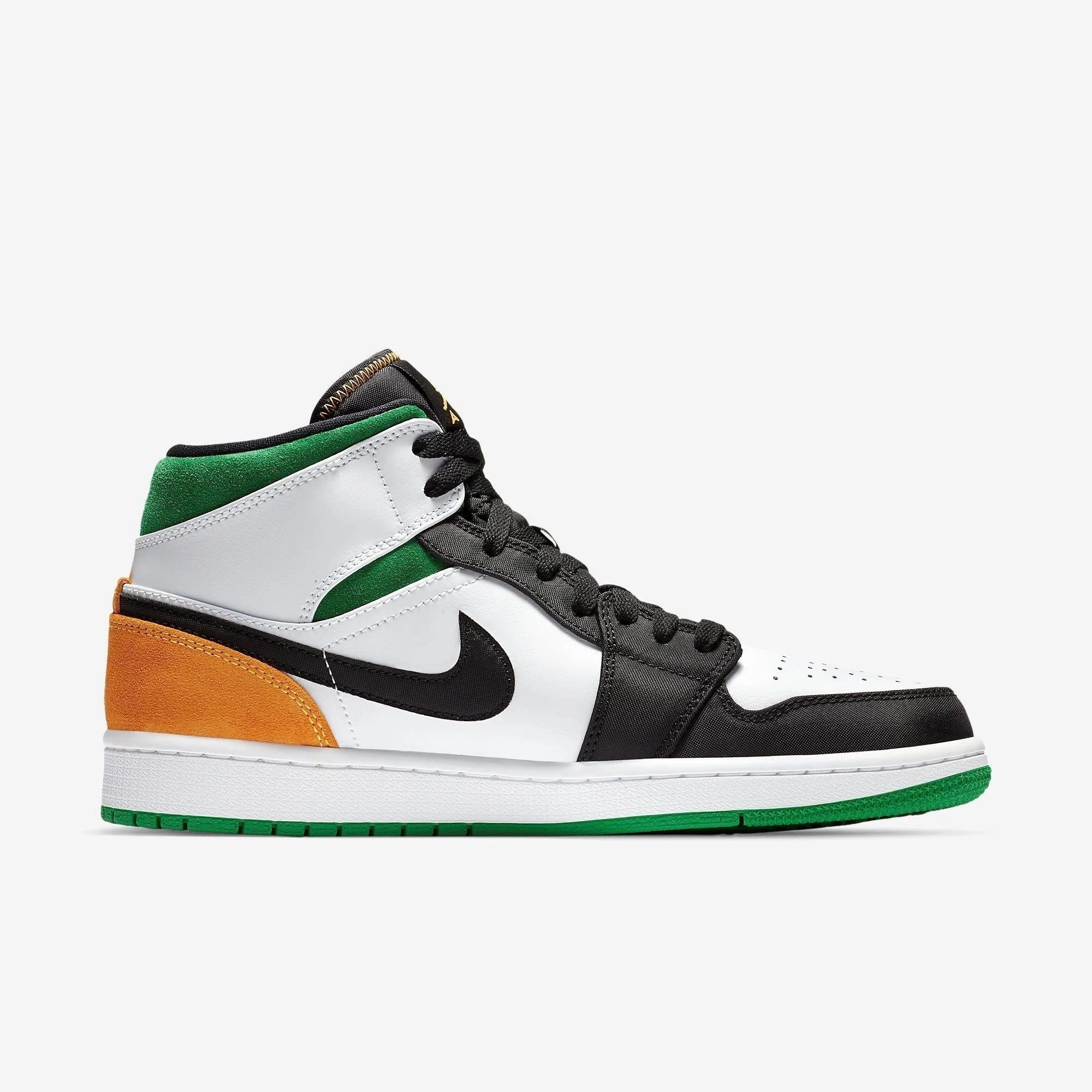 (Men's) Air Jordan 1 Mid SE 'Oakland' (2020) 852542-101 Air Jordan 1 Retro Court Sneakers