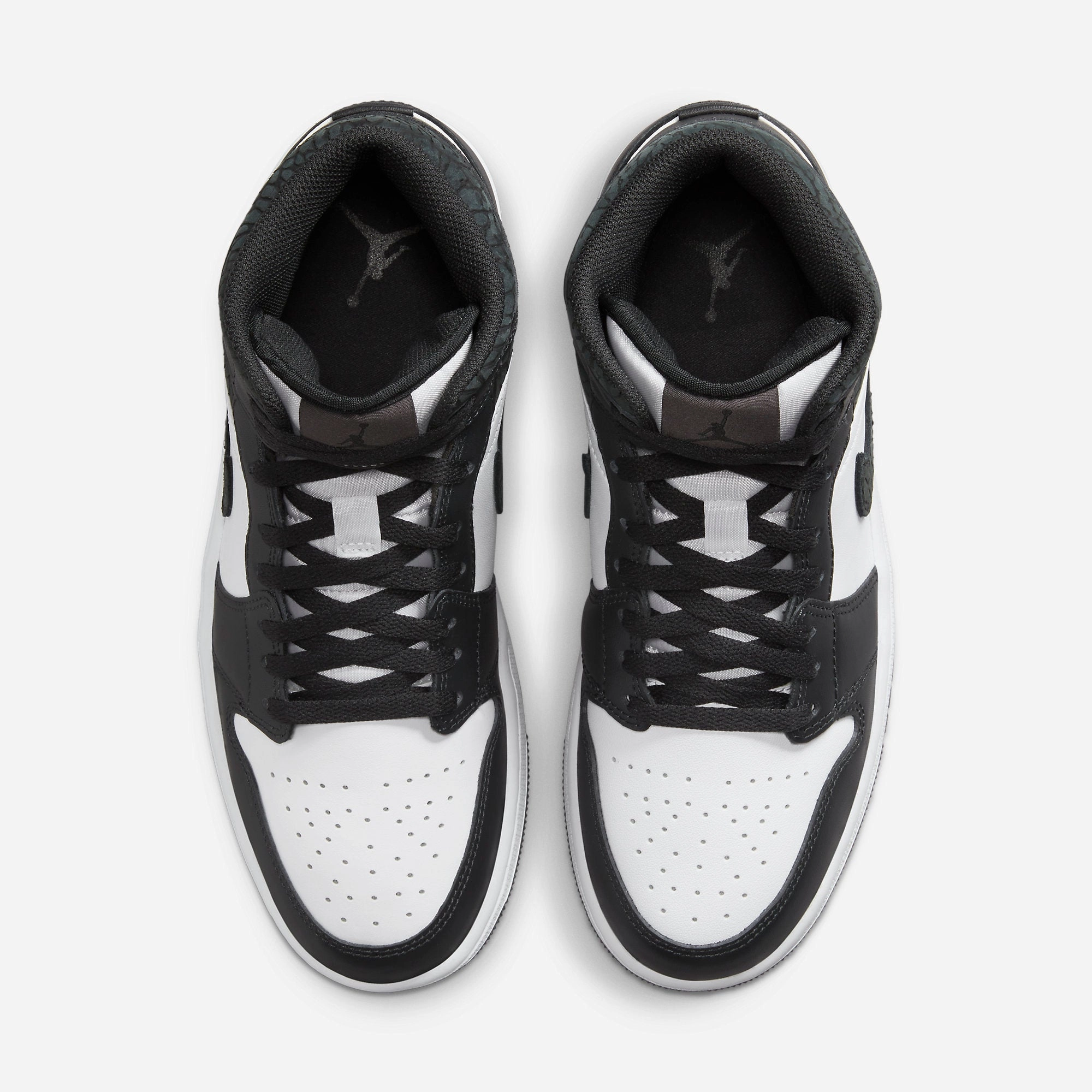 (Men's) Air Jordan 1 Mid SE 'Panda Elephant' (2023) FB9911-001 Air Jordan 1 Original Colorway Shoes