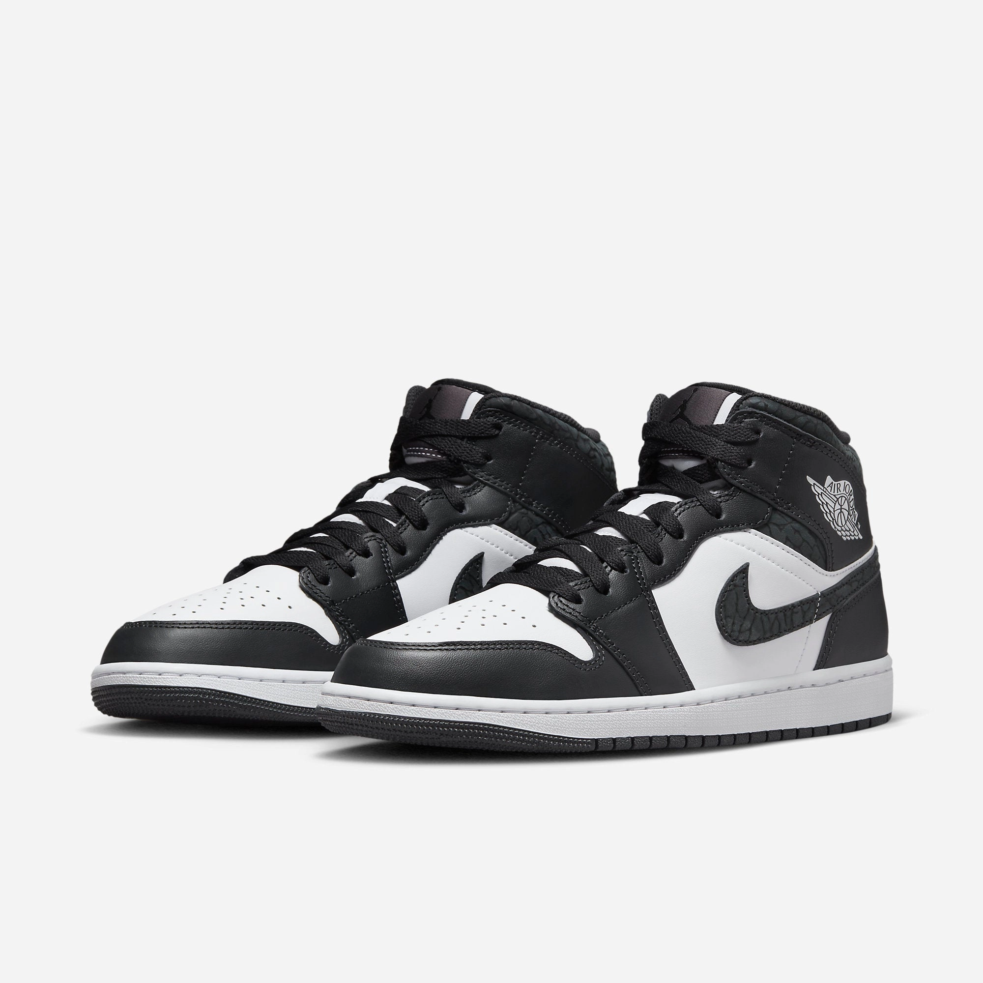 (Men's) Air Jordan 1 Mid SE 'Panda Elephant' (2023) FB9911-001 Air Jordan 1 Original Colorway Shoes