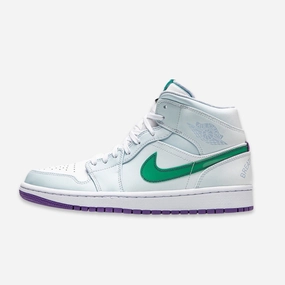 (Men's) Air Jordan 1 Mid SE 'Pregame Luka Doncic Mindfulness' (2020) CW5853-100 Heritage Air Jordan 1 sneakers for men