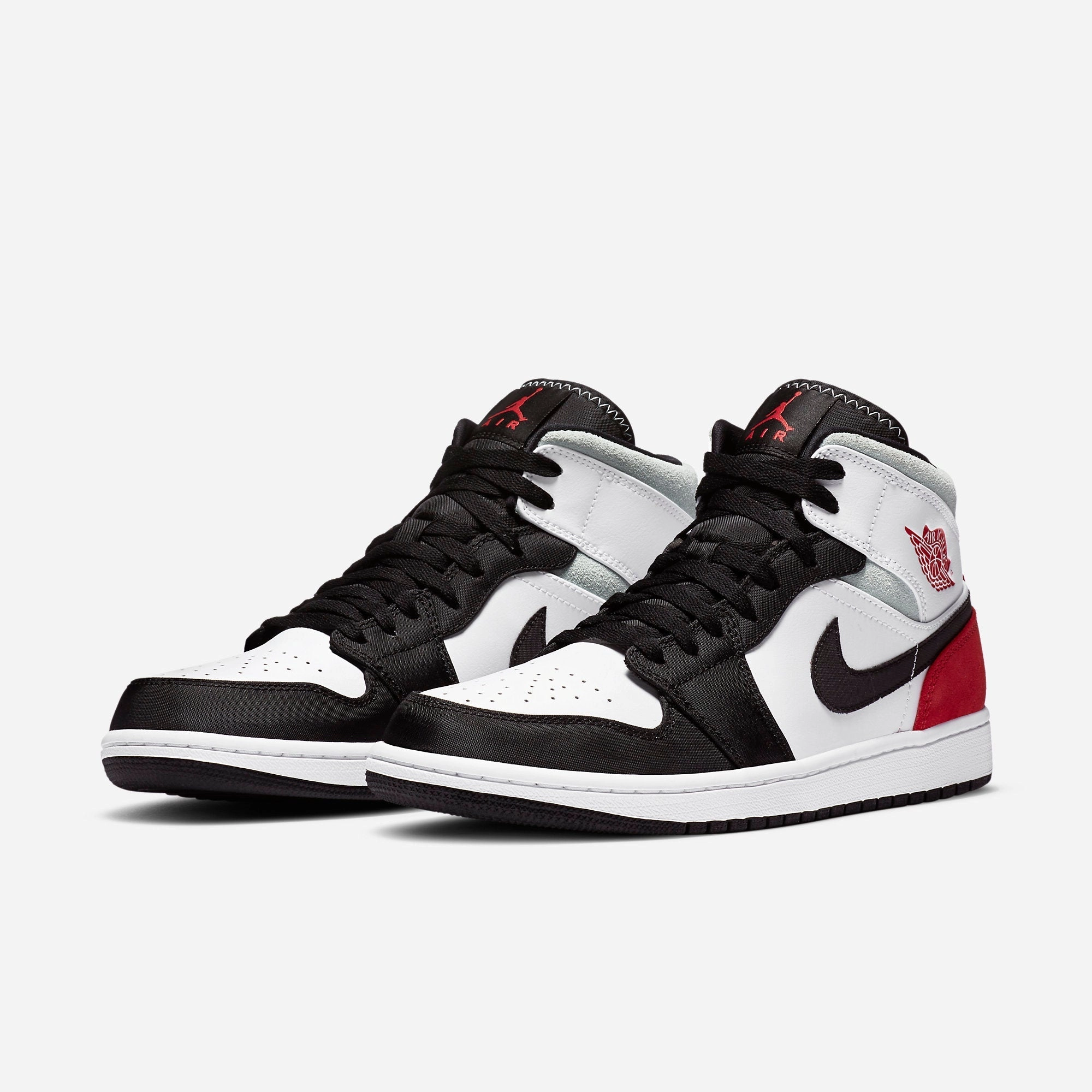(Men's) Air Jordan 1 Mid SE 'Union Black Toe' (2020) 852542-100 Air Jordan 1 Original Colorway Shoes