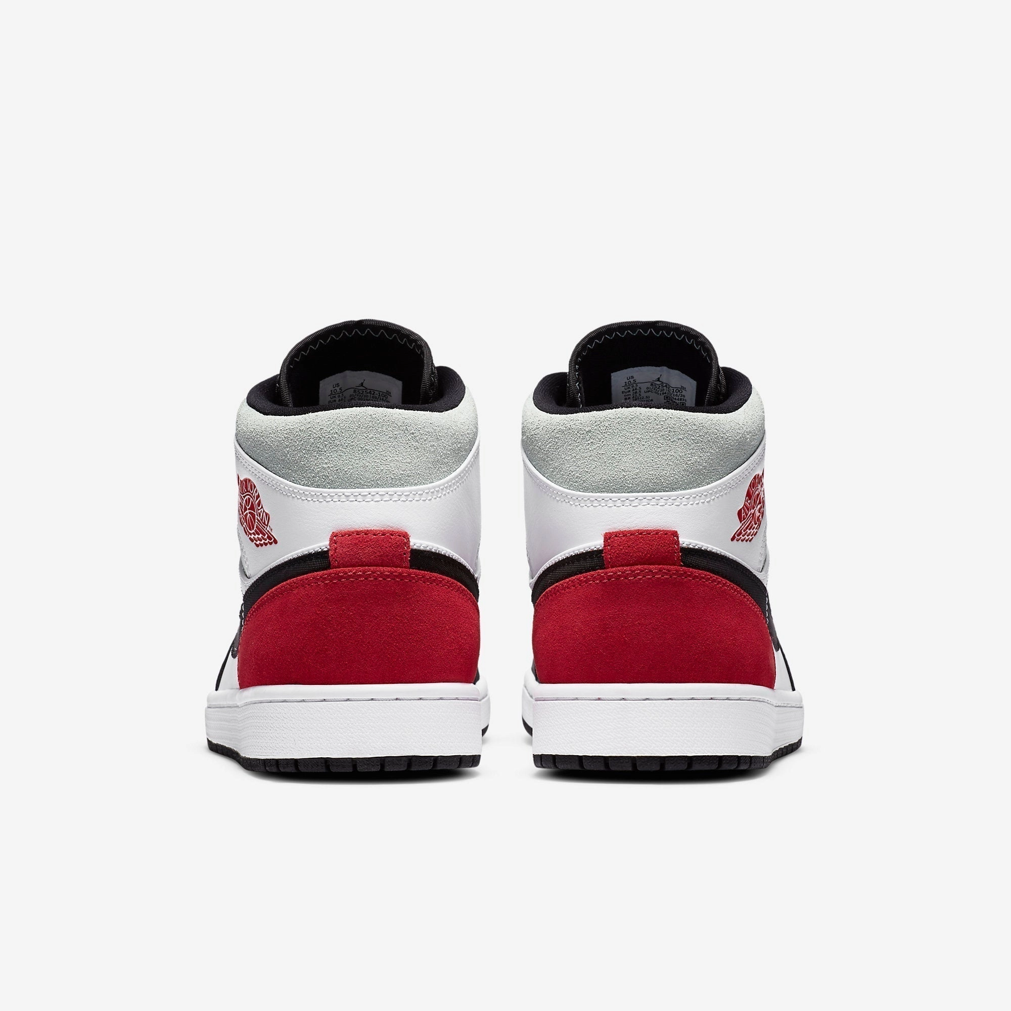 (Men's) Air Jordan 1 Mid SE 'Union Black Toe' (2020) 852542-100 Air Jordan 1 Original Colorway Shoes