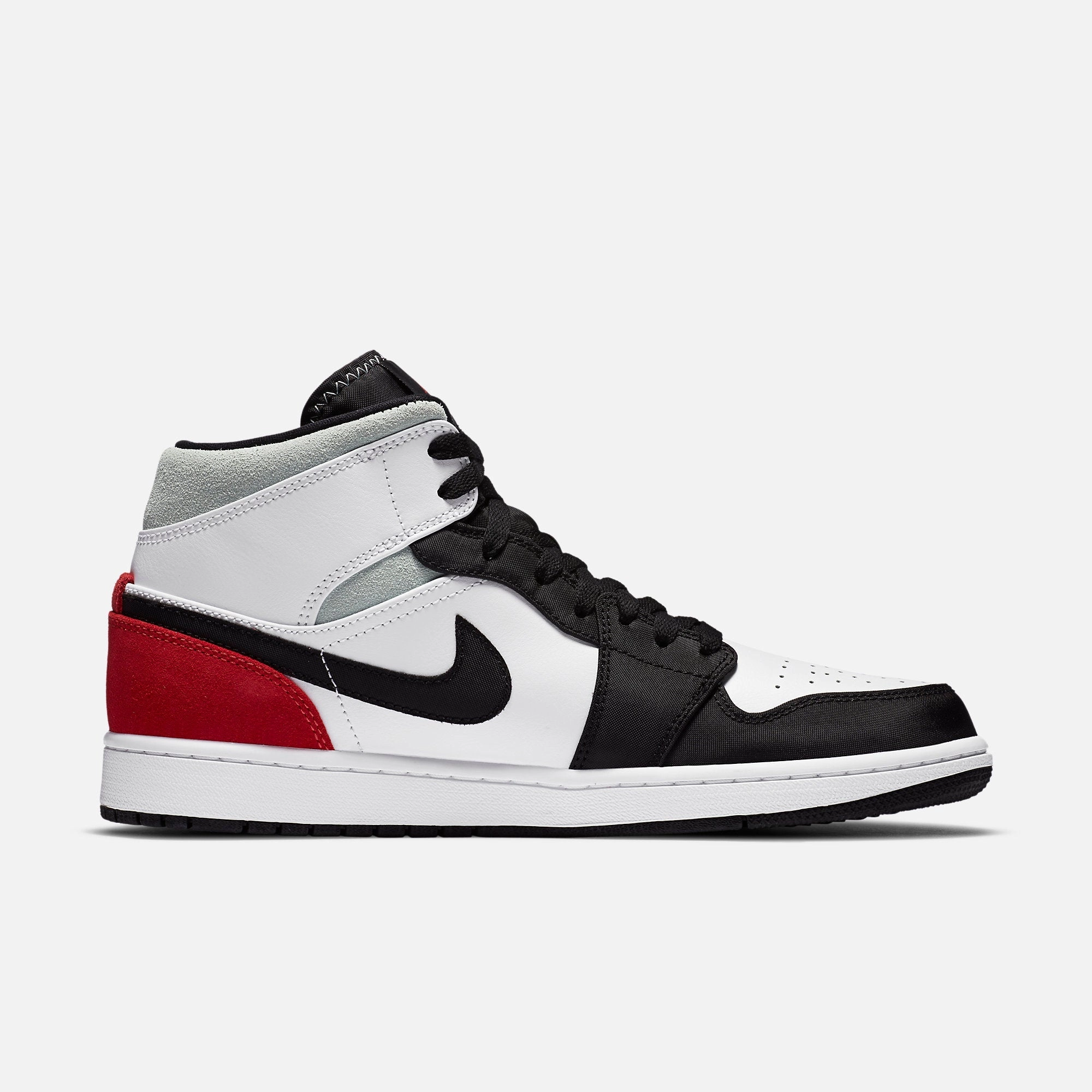 (Men's) Air Jordan 1 Mid SE 'Union Black Toe' (2020) 852542-100 Air Jordan 1 Original Colorway Shoes